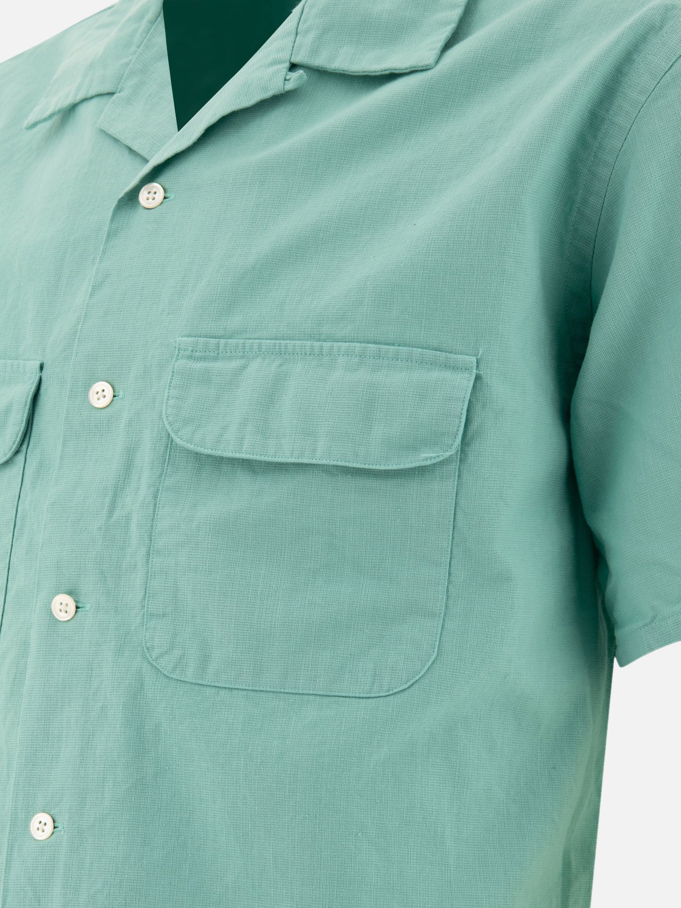 Beams Plus Shirt with pockets Light blue