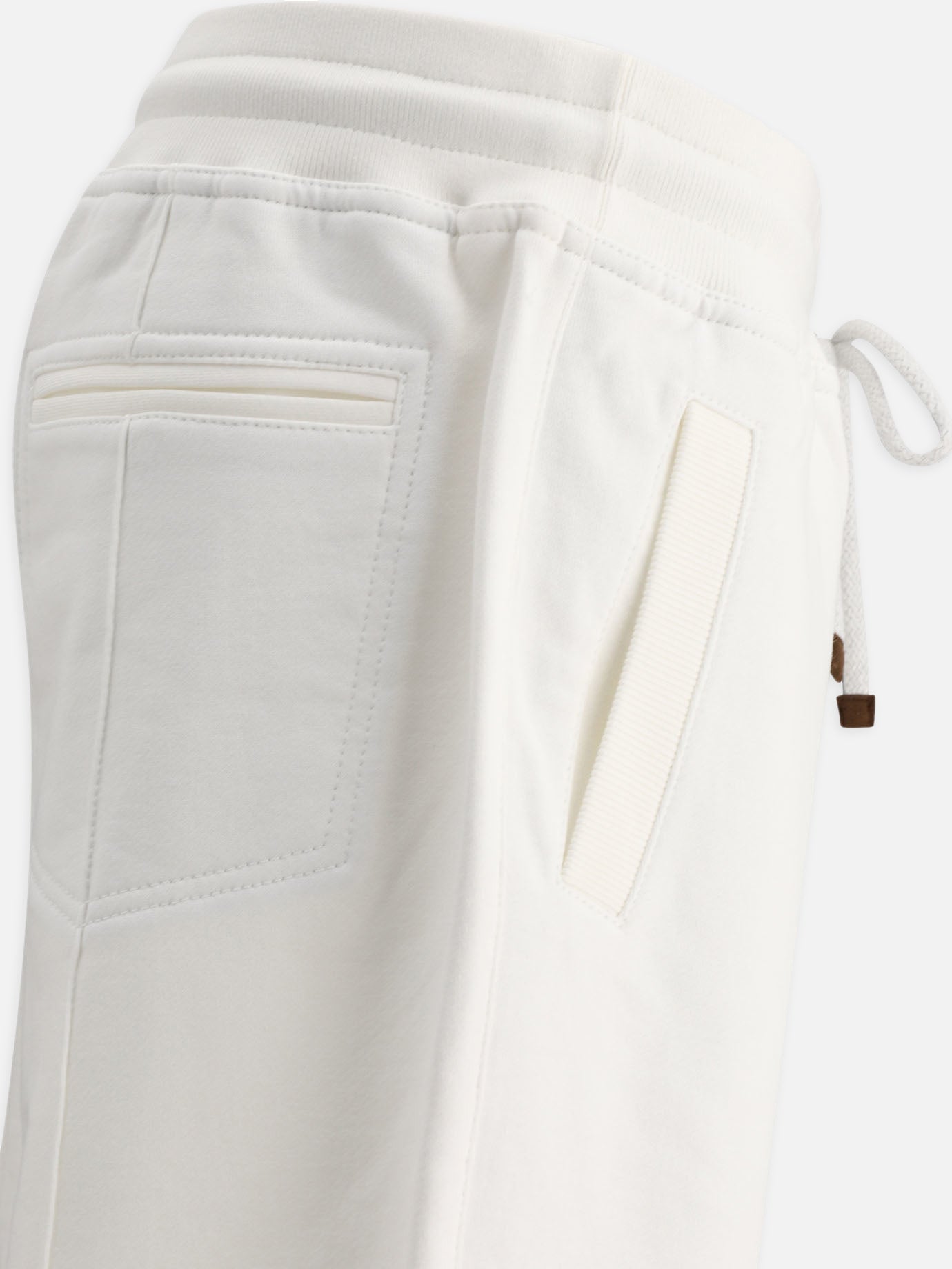 Joggers with Crête detail and elasticated cuffs