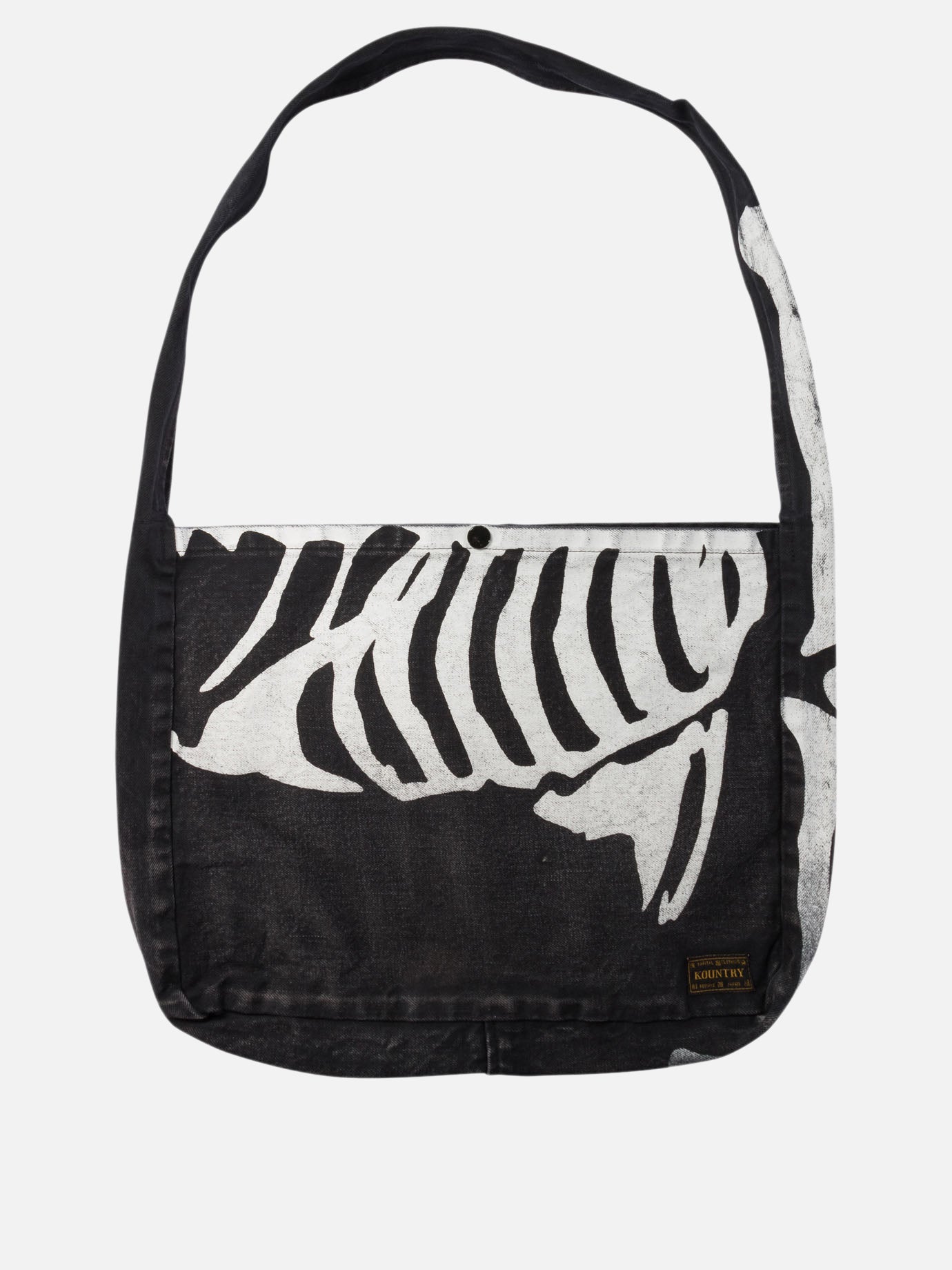 "Bone" shoulder bag