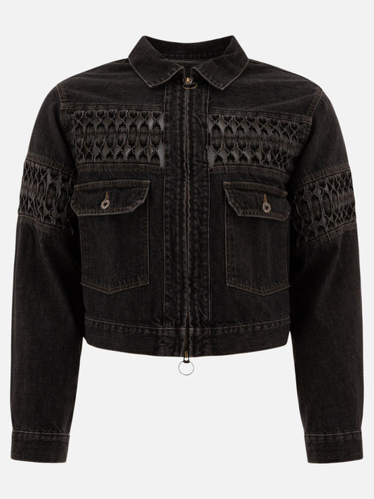 Denim jackets Solid colour  Black - KAPITAL Men | PLP | VIETTI Online Store 
