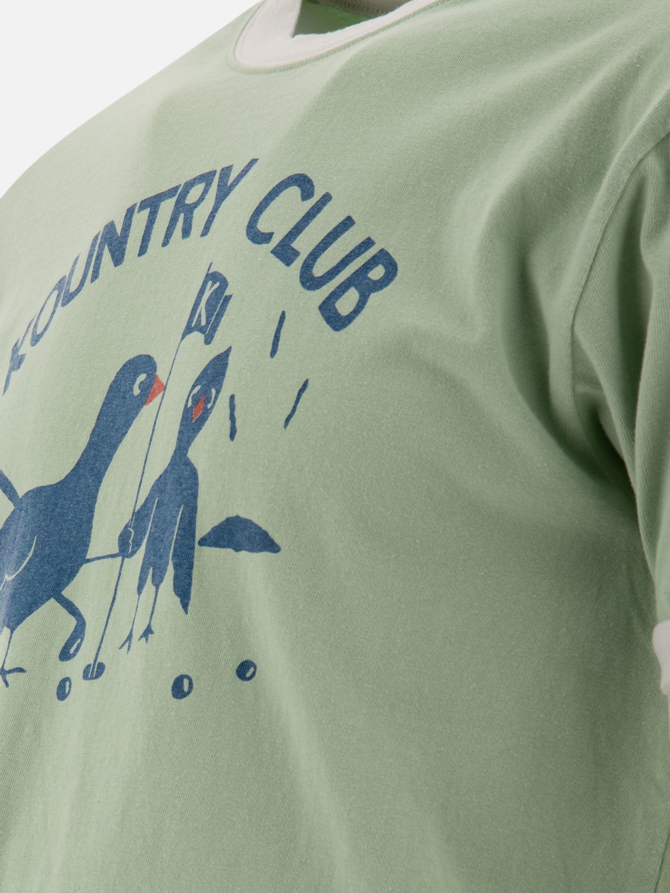 KAPITAL "Kountry Club" t-shirt Green