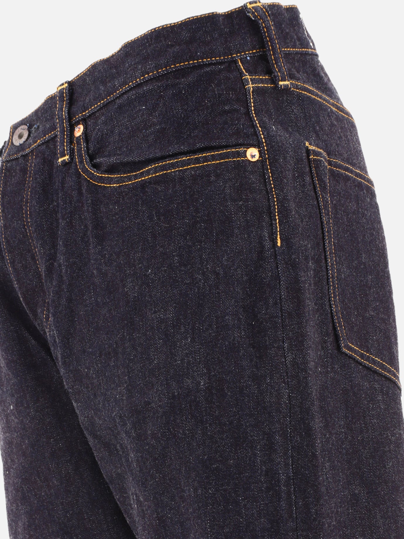 KAPITAL "14oz Denim TH Straight" jeans Blue