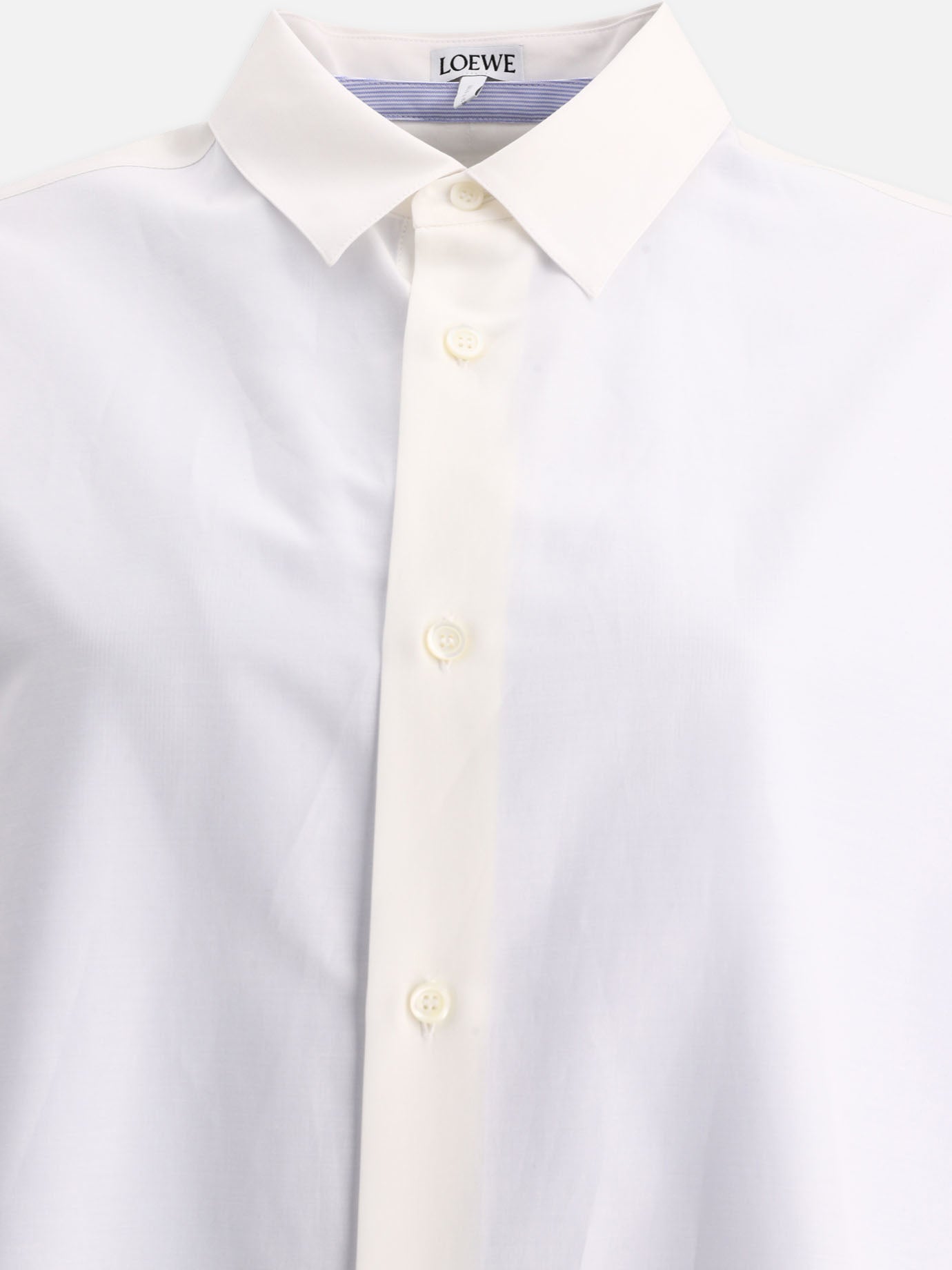 Loewe Double layer chemise dress 13183687_34 White thumbnail_3