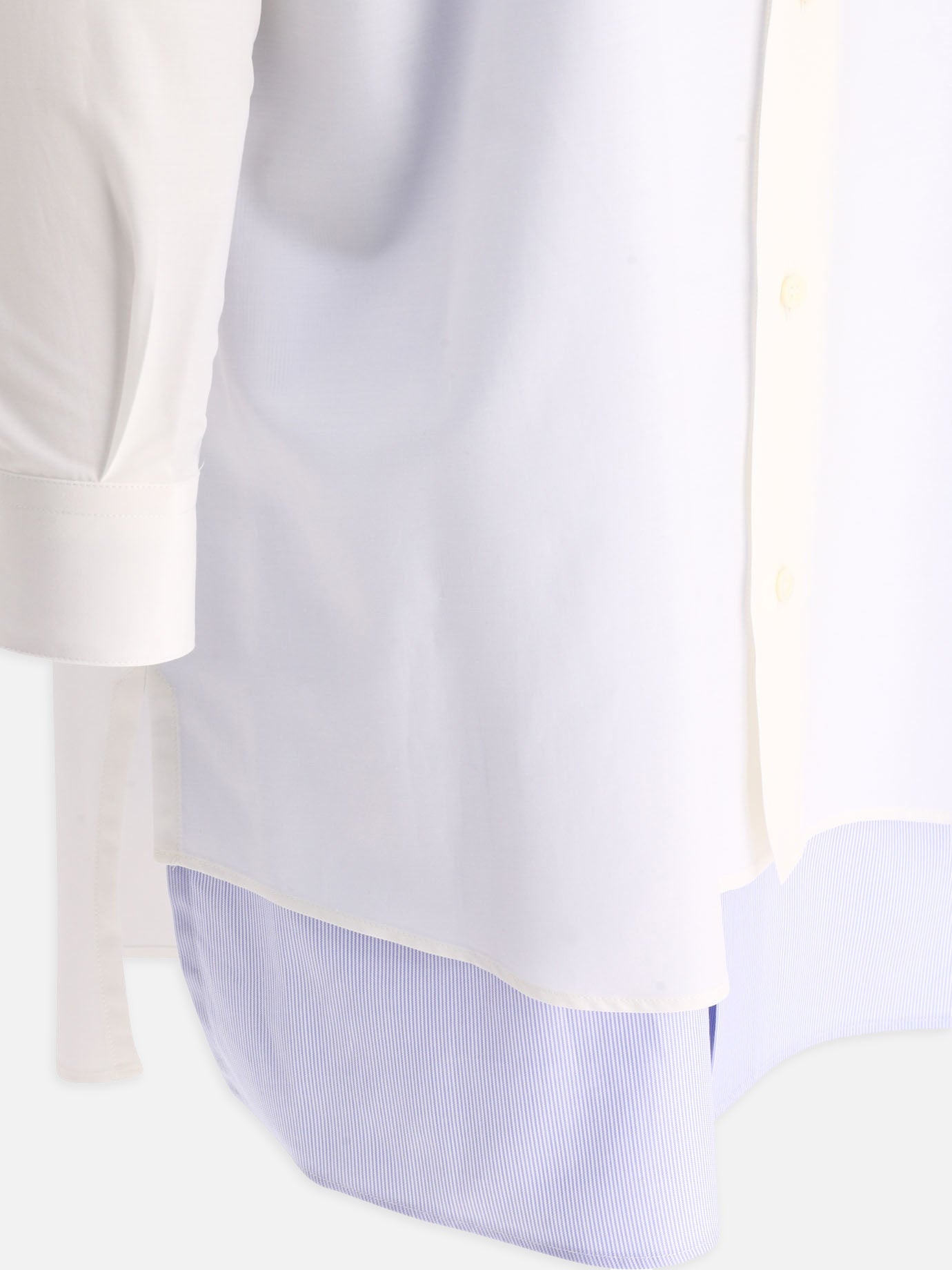 Loewe Double layer chemise dress 13183687_34 White thumbnail_4
