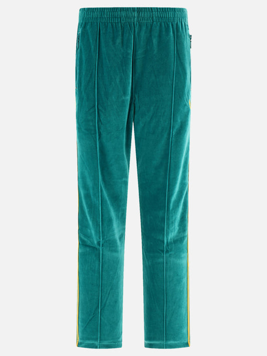 Velvet track trousers