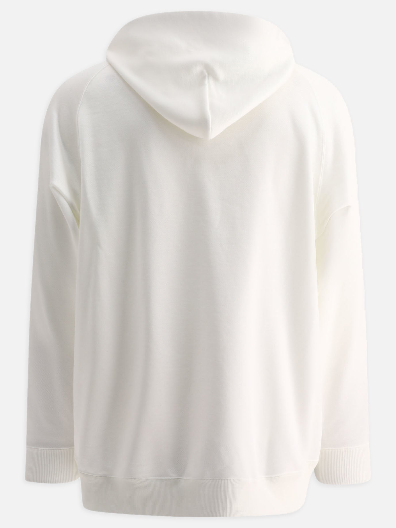 Needles Embroidered zippered sweatshirt White