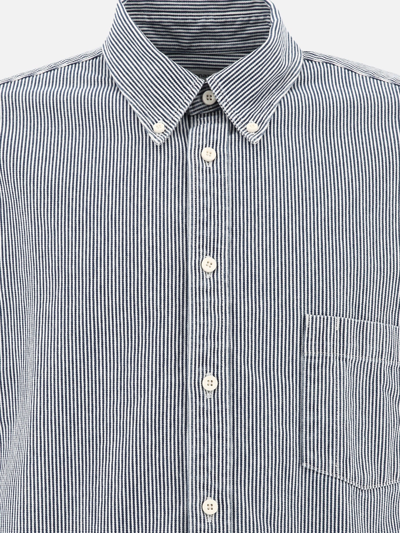 "Dweller" striped shirt