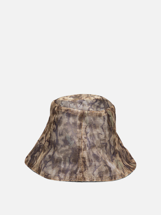 South2 West8 Reversible mesh cap Beige