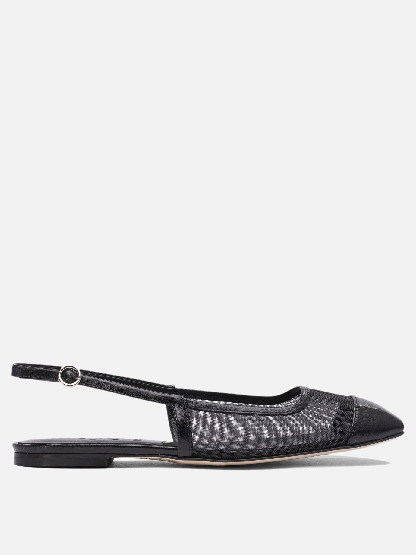 Classic ballet flats 100% nappa leather - 100% cow leather  Black - Aeyde Women | PDP | VIETTI Online Store | Zoom-Modal
