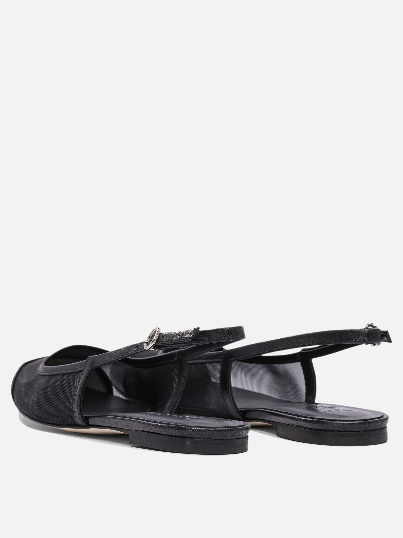Classic ballet flats 100% nappa leather - 100% cow leather  Black - Aeyde Women | PDP | VIETTI Online Store | thumbnail_4