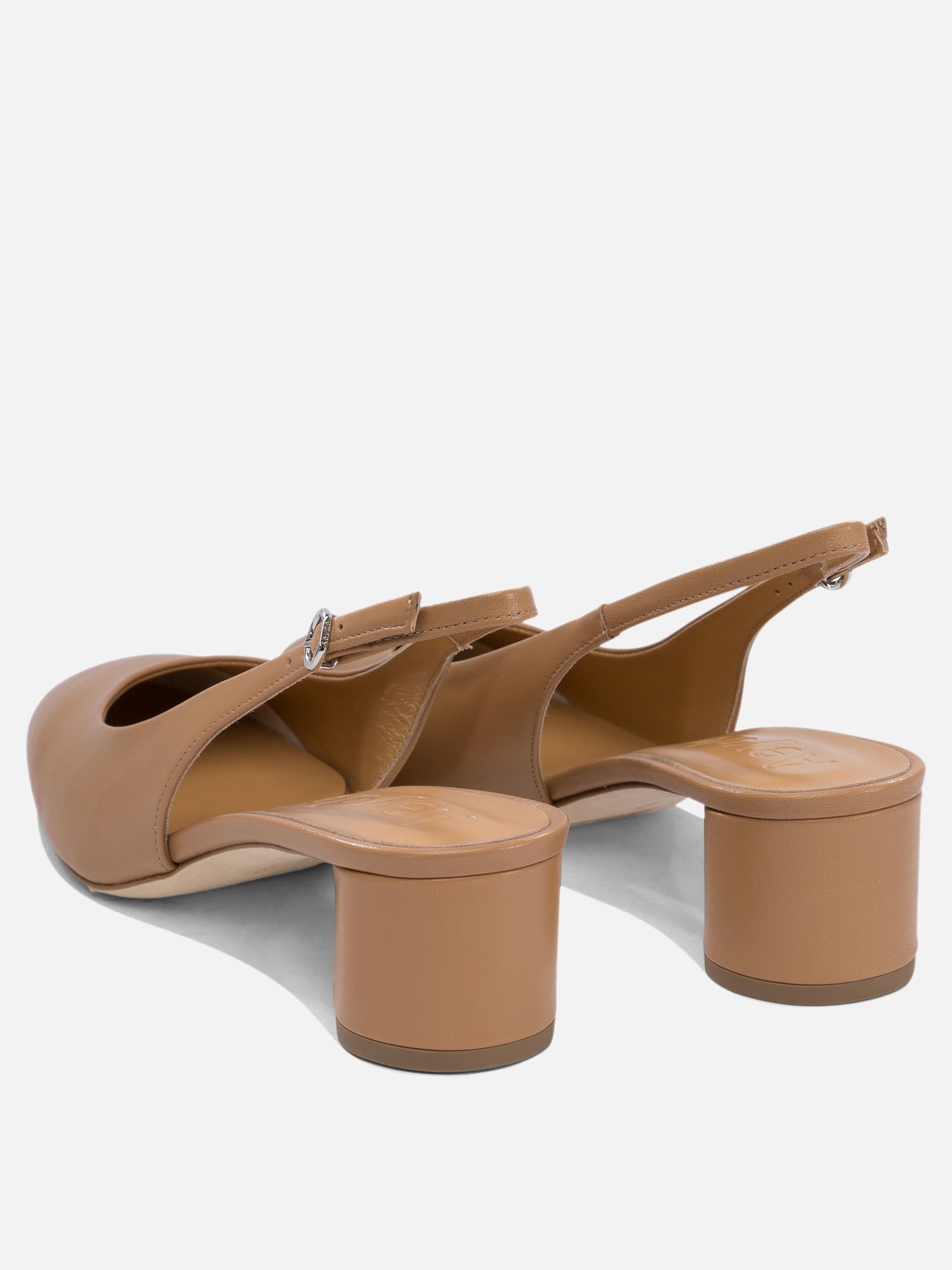 Slingbacks 100% nappa leather - 100% cow leather  Beige - Aeyde Women | PDP | VIETTI Online Store | thumbnail_4