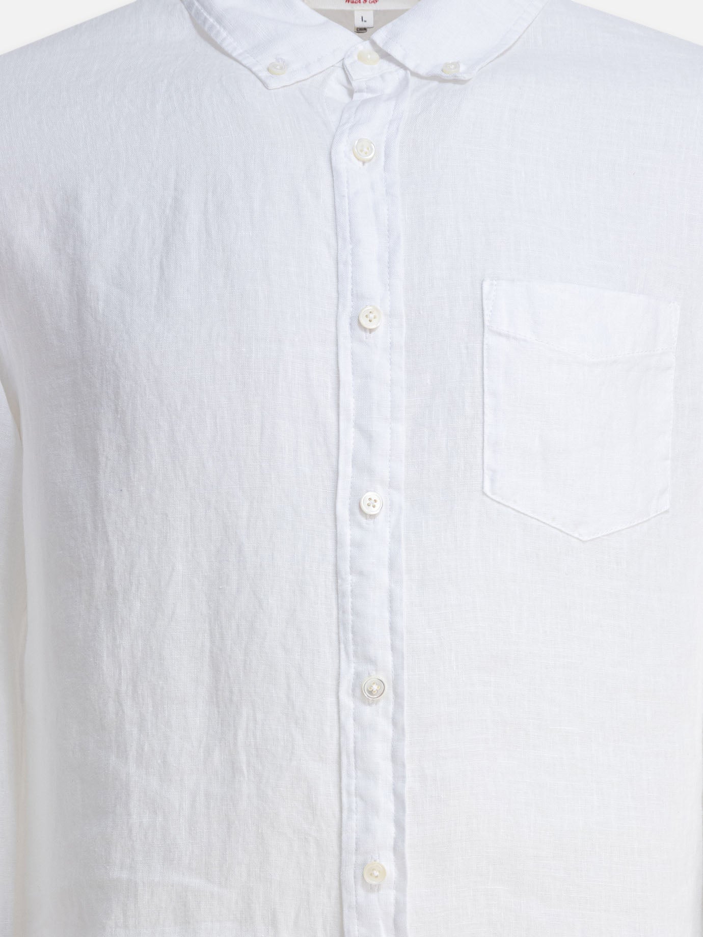 Alex Mill Linen &quot;Mill&quot; Shirt 18248572_S White thumbnail_3