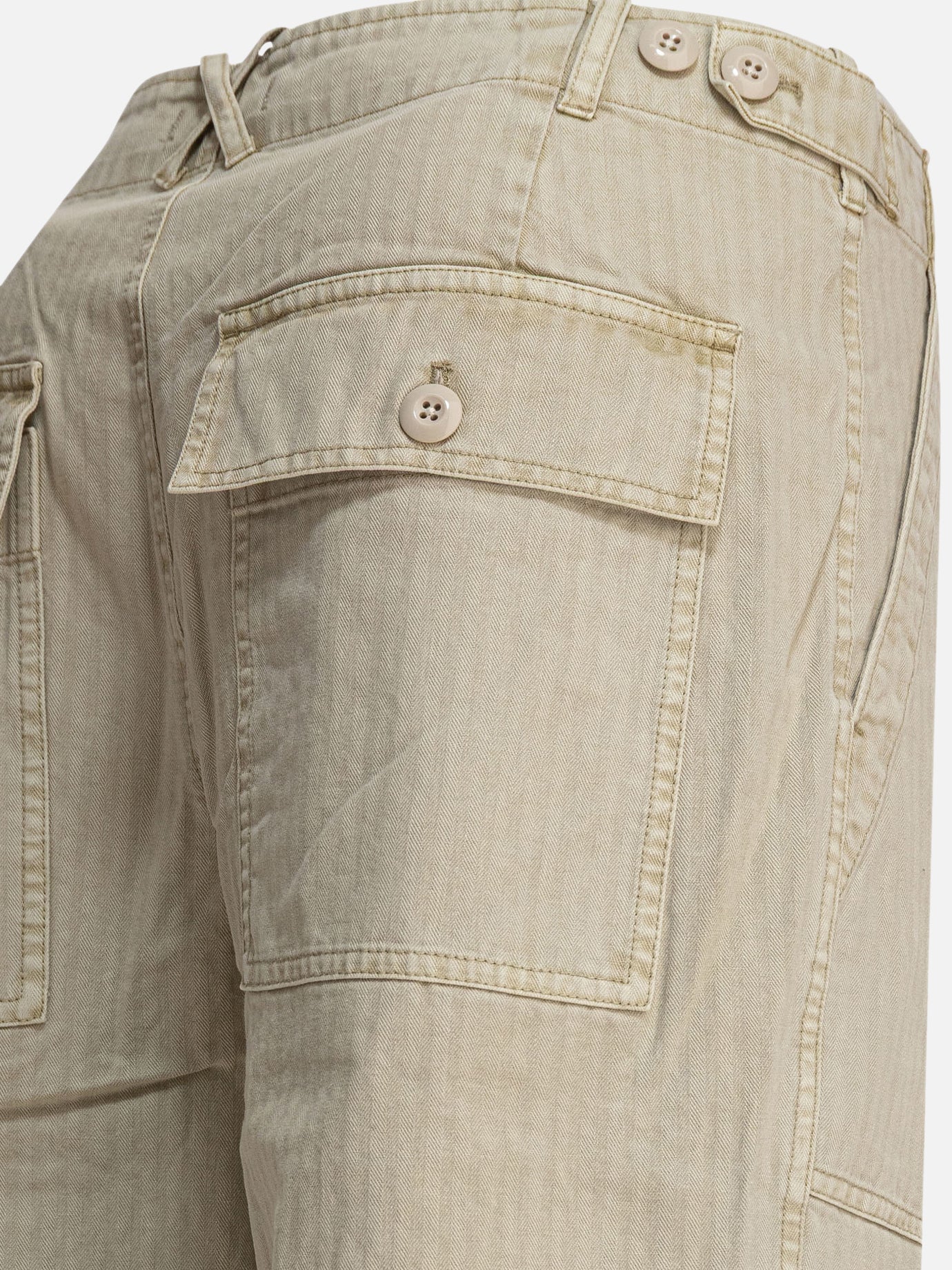 Leisure trousers Solid colour  Beige - Alex Mill Men | PDP | VIETTI Online Store | thumbnail_4