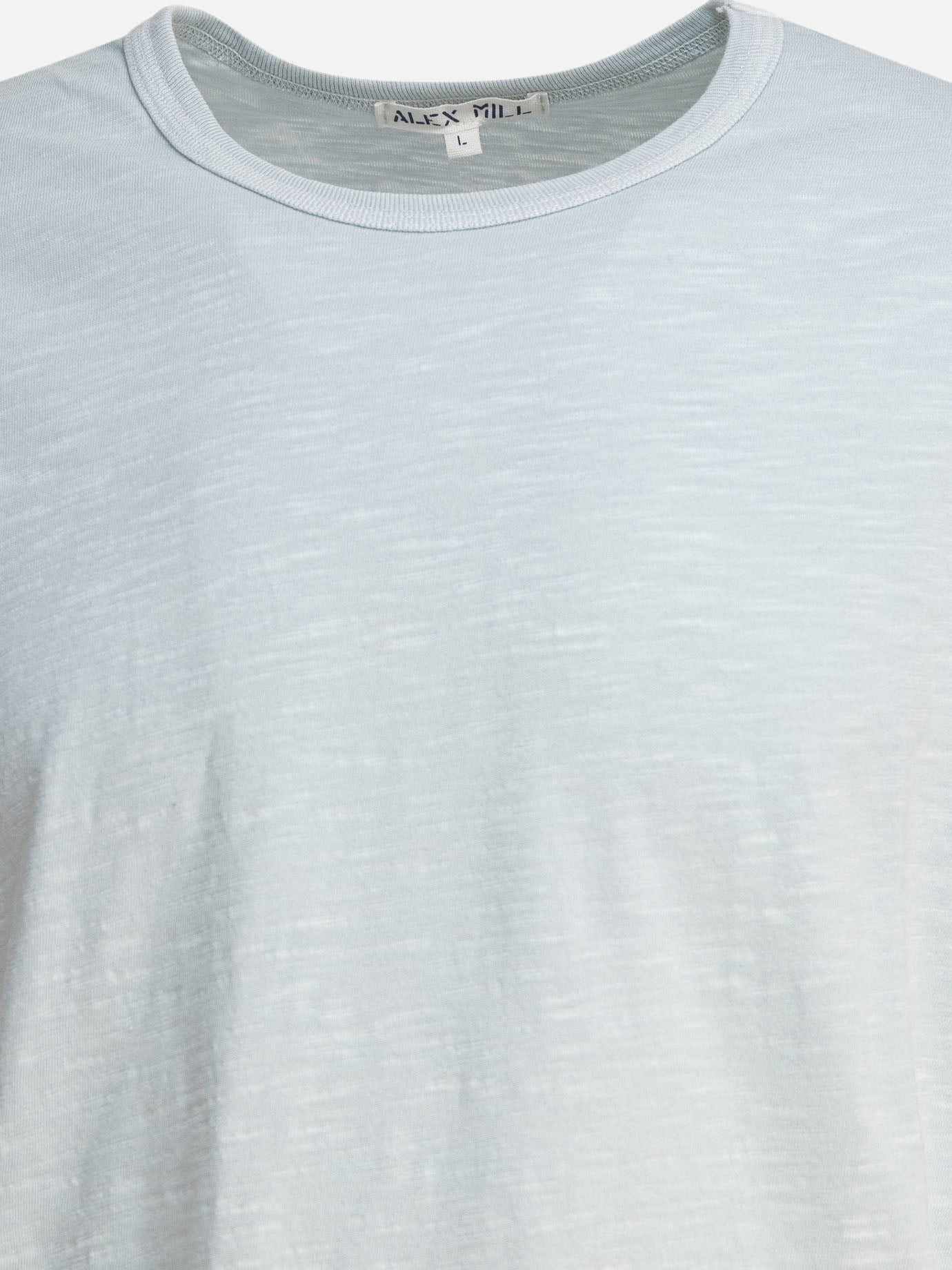 Alex Mill Cotton t-shirt 18746317_M Light blue thumbnail_3