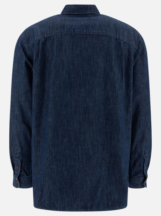A.P.C. Malo logo shirt 17238074_S Blue 2