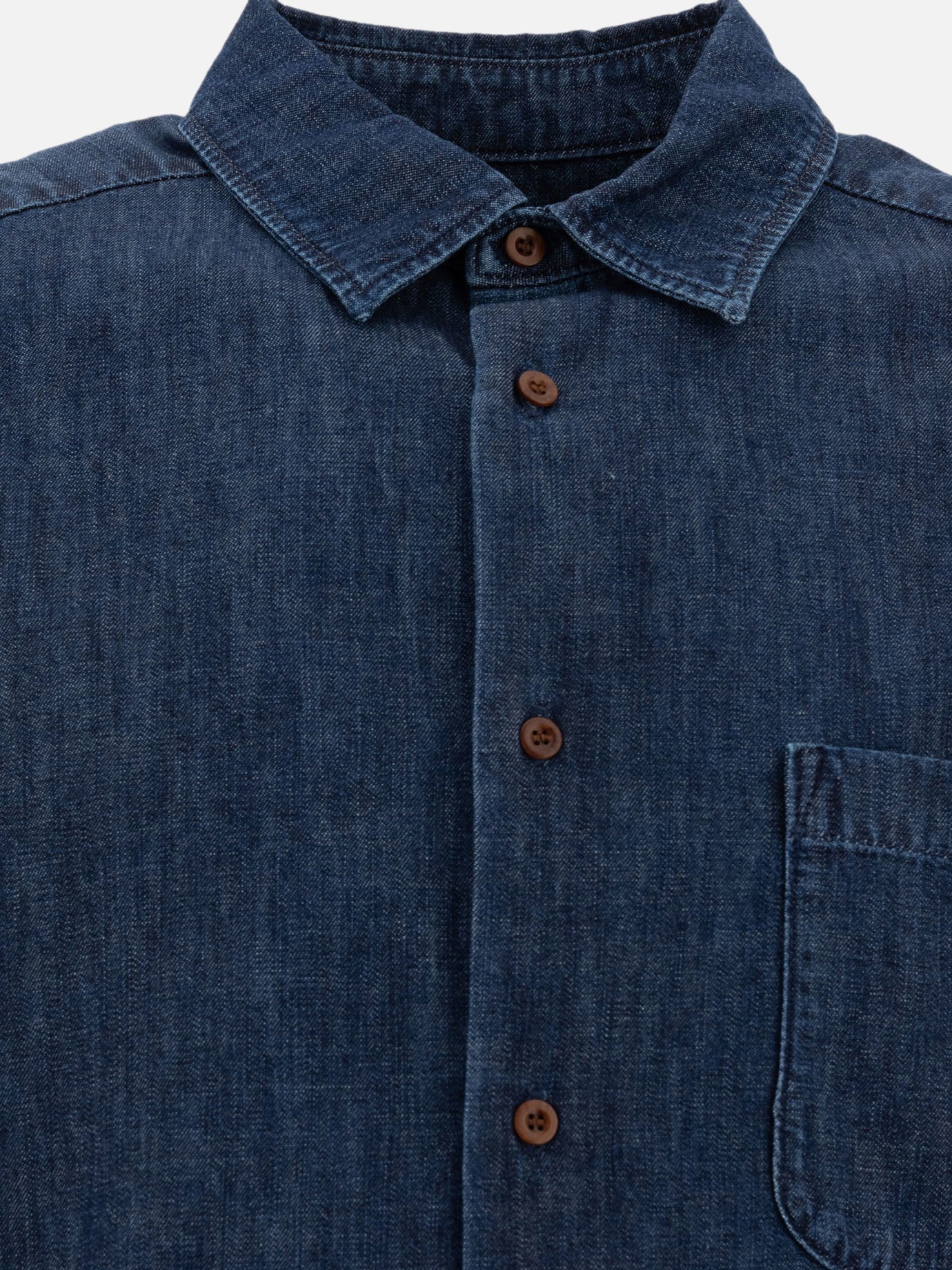 A.P.C. Malo logo shirt Blue