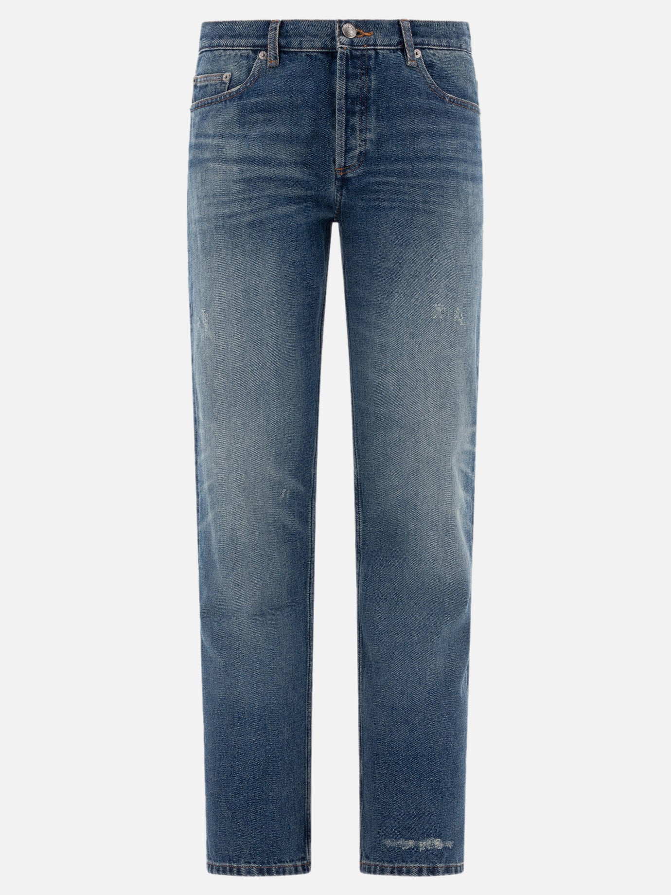 Straight-leg jeans Denim  Blue - A.P.C. Men | PDP | VIETTI Online Store | thumbnail