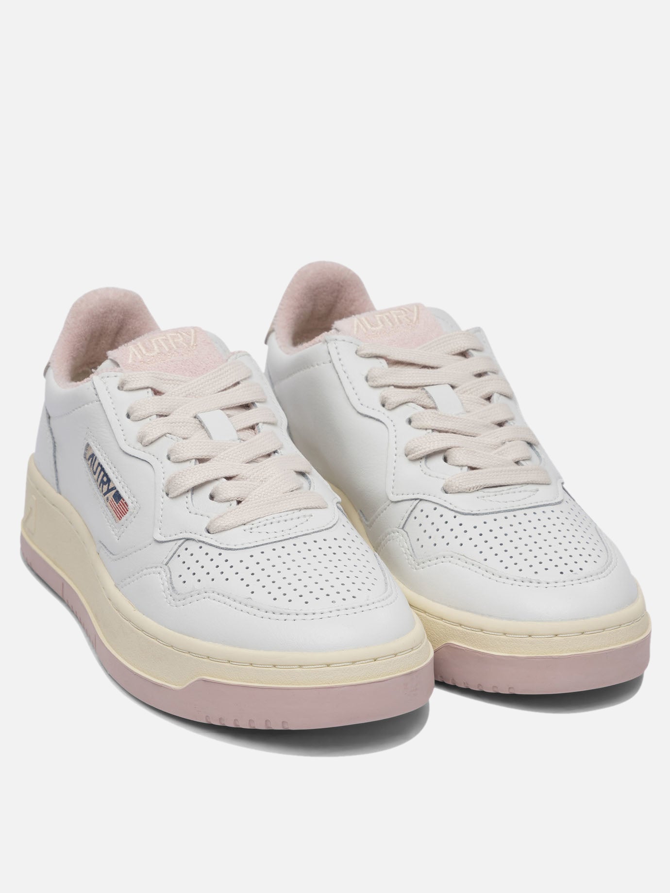 Low top sneakers 100% cow leather - 100% rubber  White - Autry Women | PDP | VIETTI Online Store | thumbnail_2