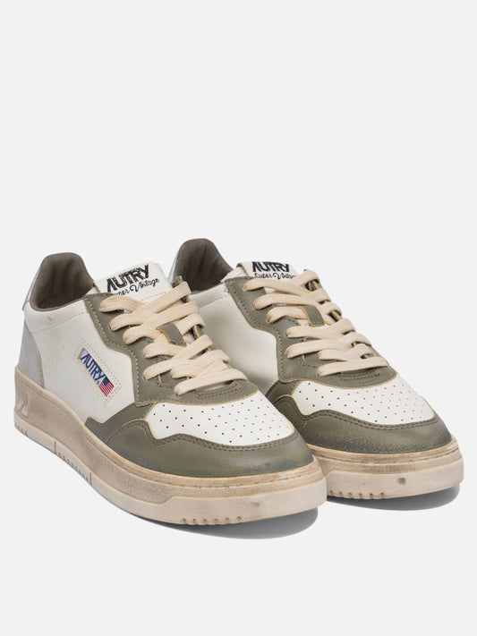 Autry "Medalist Low Super Vintage" Sneakers 12925776_39 Green 2