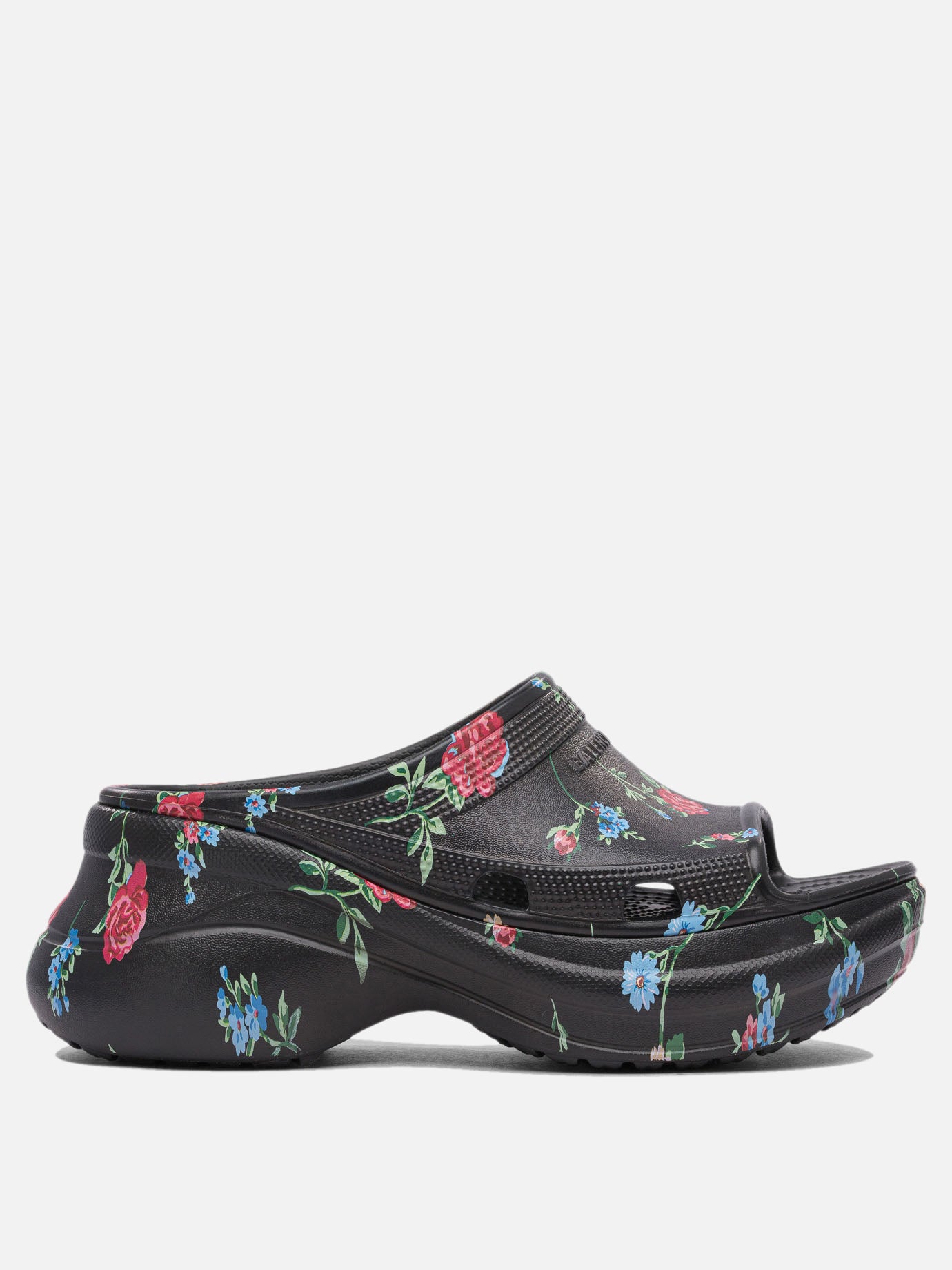 Balenciaga Slide &quot;Pool Crocs™&quot; 11268074_38 Black thumbnail_1