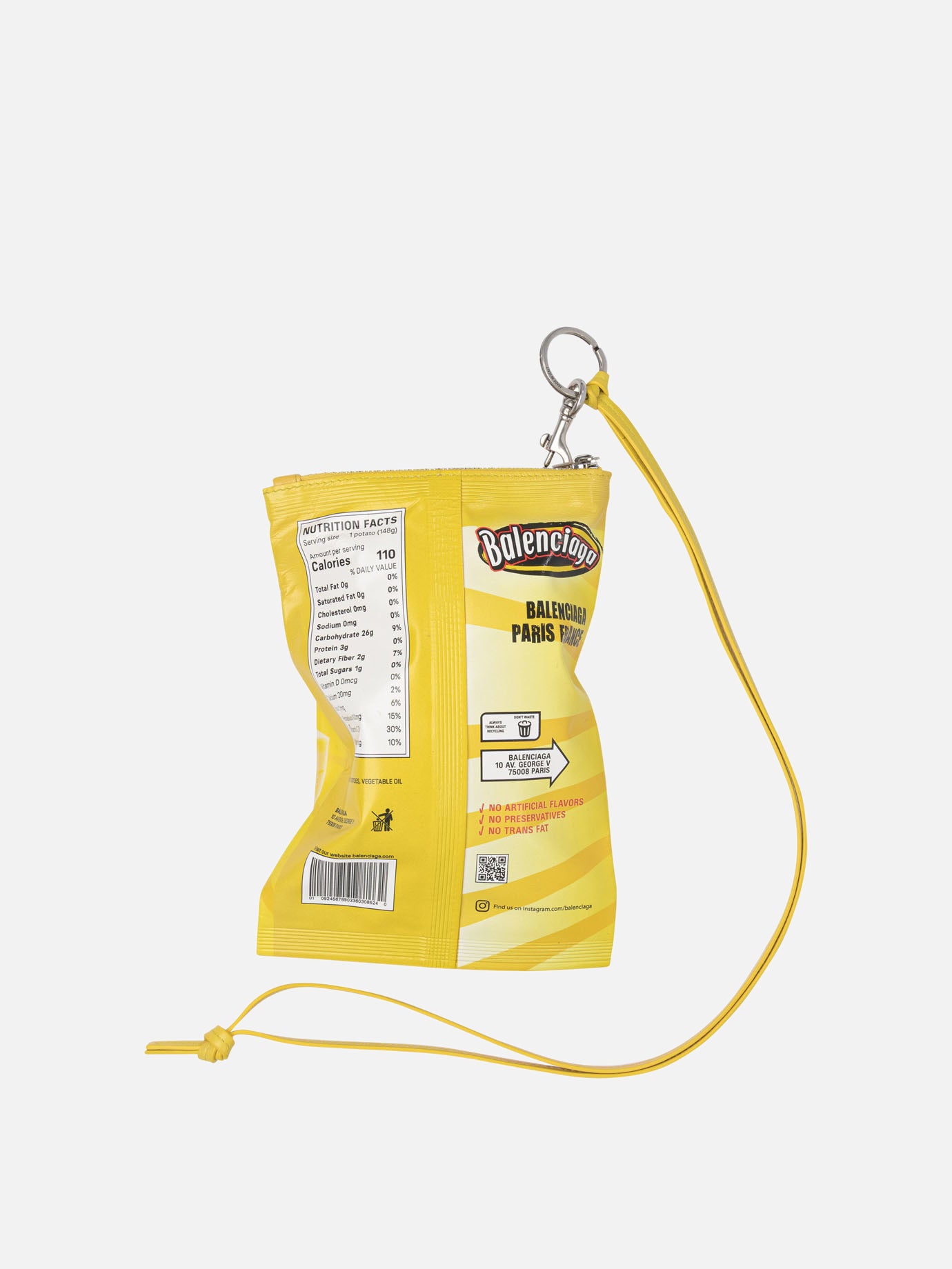 Phone accessories Logo  Yellow - Balenciaga Women | PDP | VIETTI Online Store | thumbnail_2