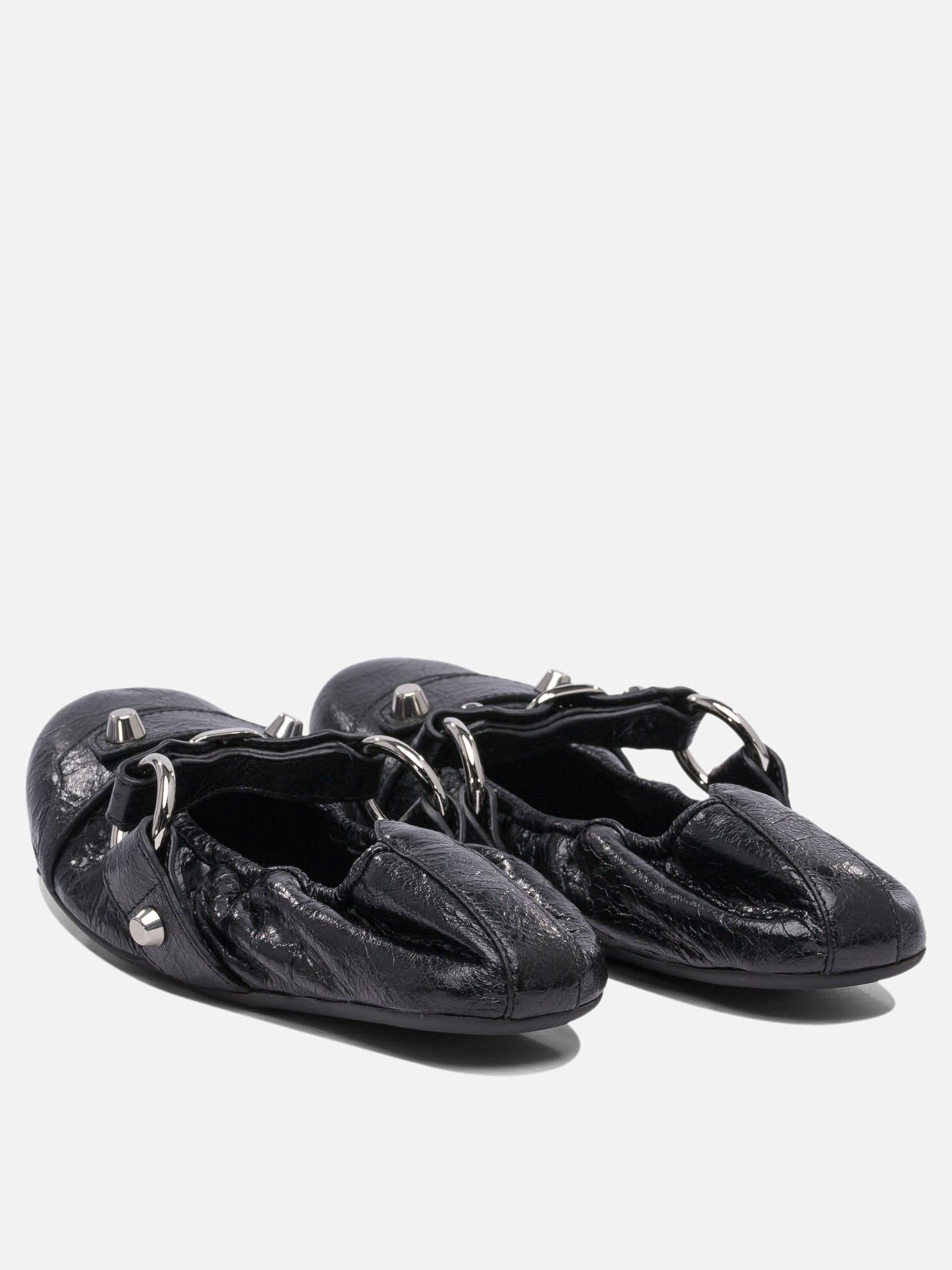 Balenciaga &quot;City&quot; ballet flats 10591732_37 Black thumbnail_4