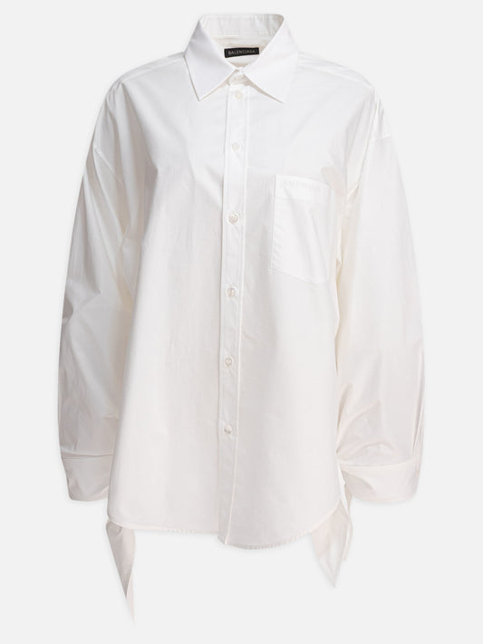 Balenciaga Flared shirt 15311115_2 White 1