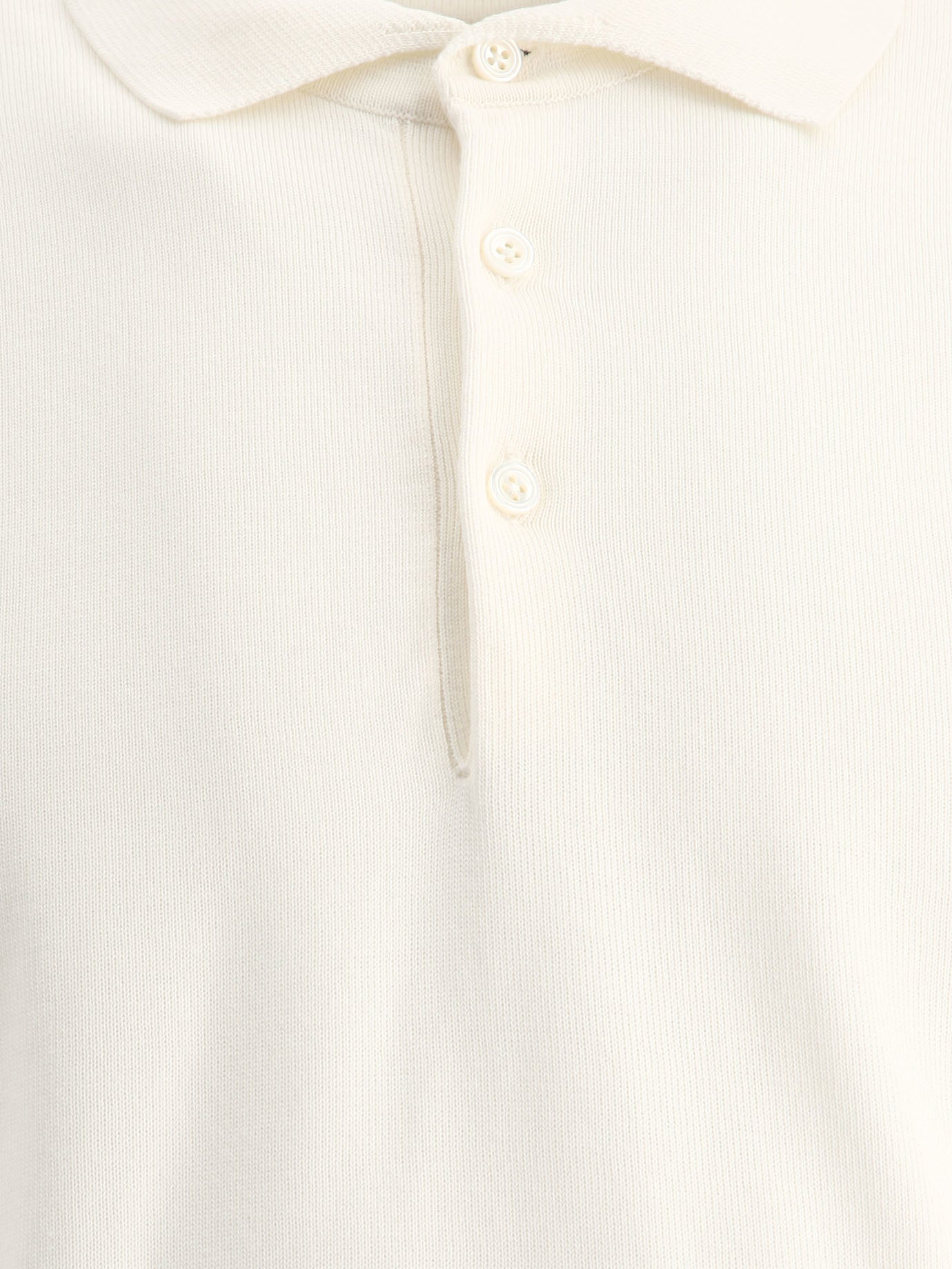 Polo shirts with buttons Solid colour  White - Beams Plus Men | PDP | VIETTI Online Store | thumbnail_3