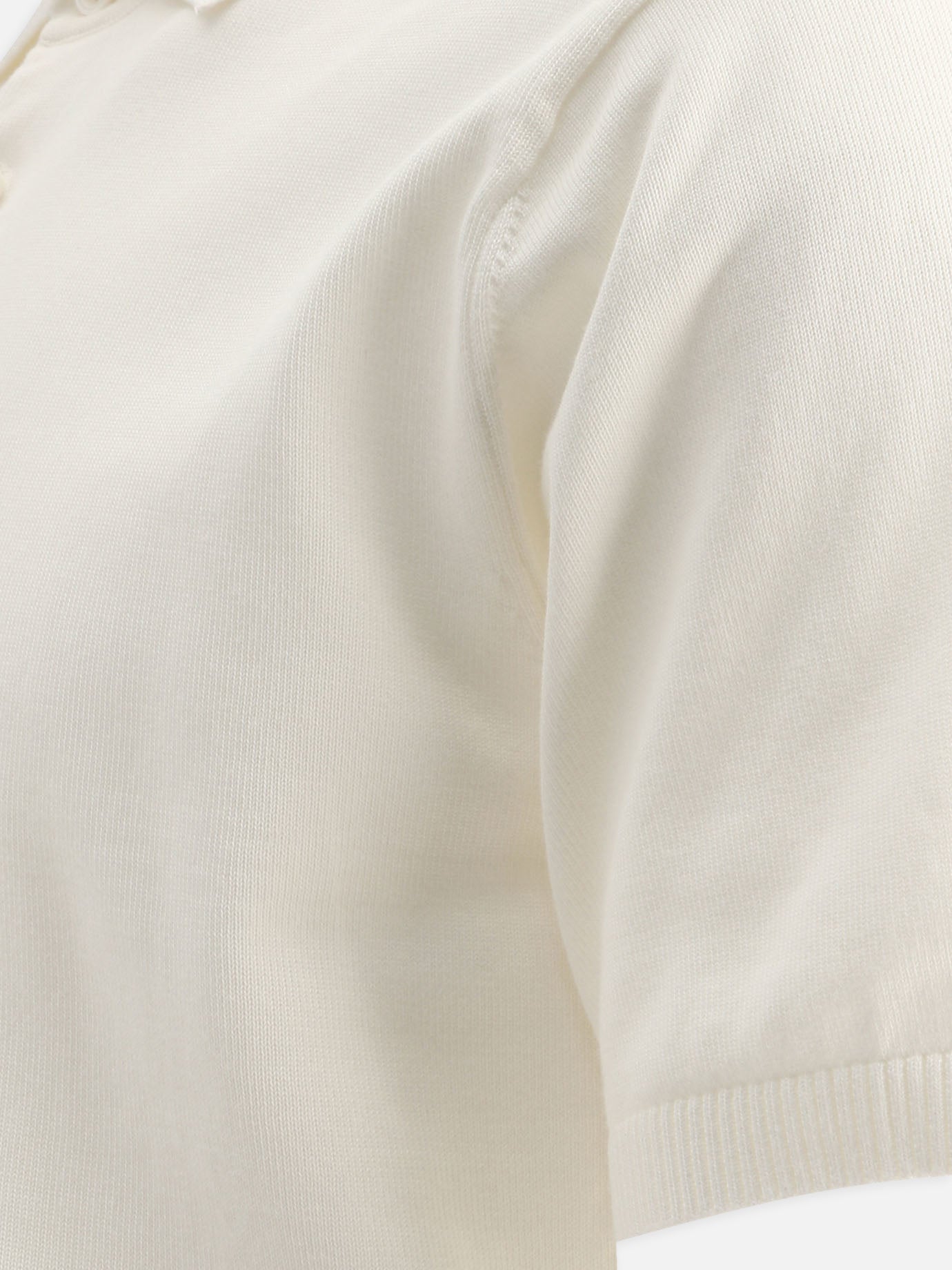 Polo shirts with buttons Solid colour  White - Beams Plus Men | PDP | VIETTI Online Store | thumbnail_4