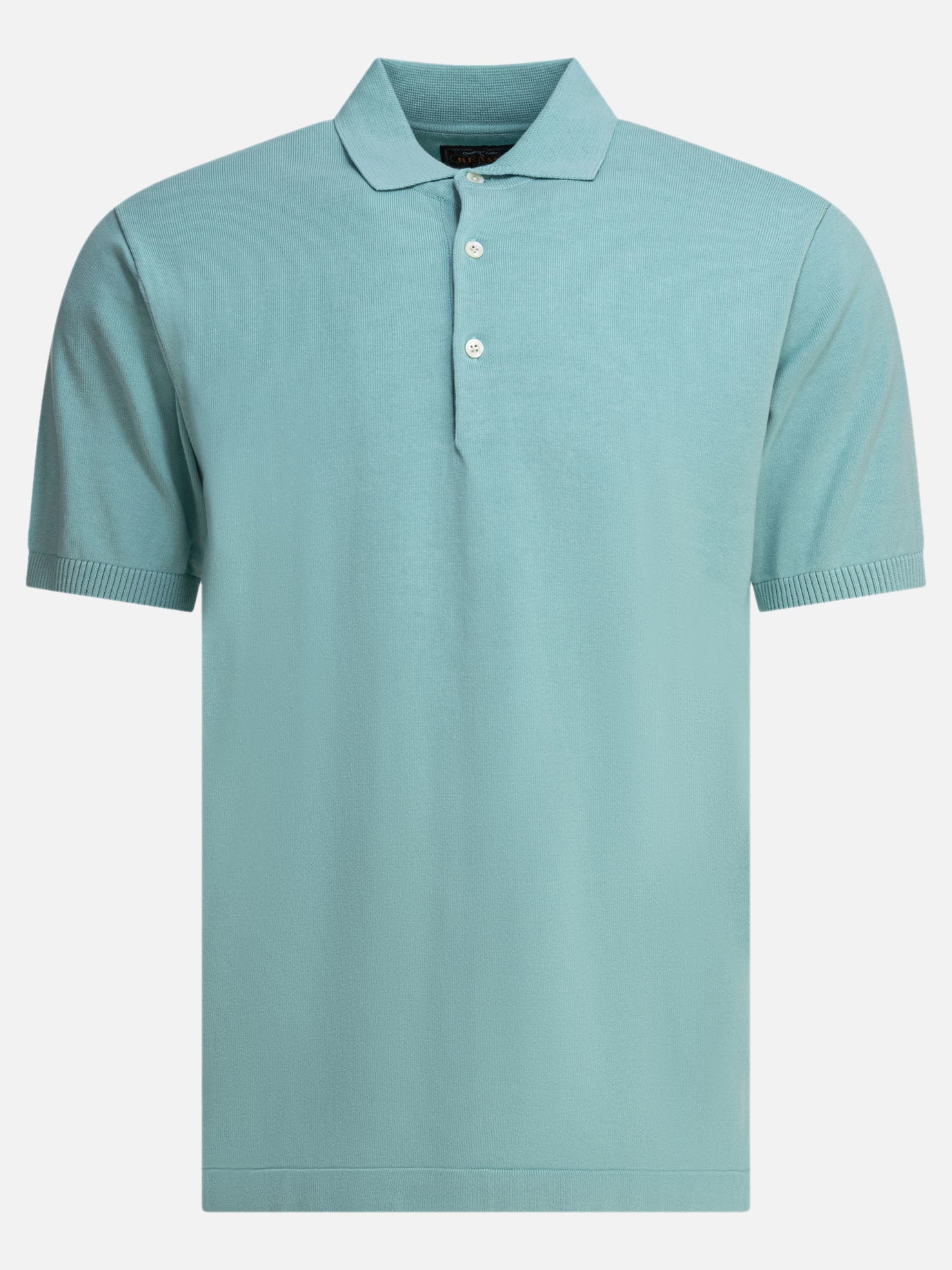 Polo shirts with buttons Solid colour  Light blue - Beams Plus Men | PDP | VIETTI Online Store | thumbnail