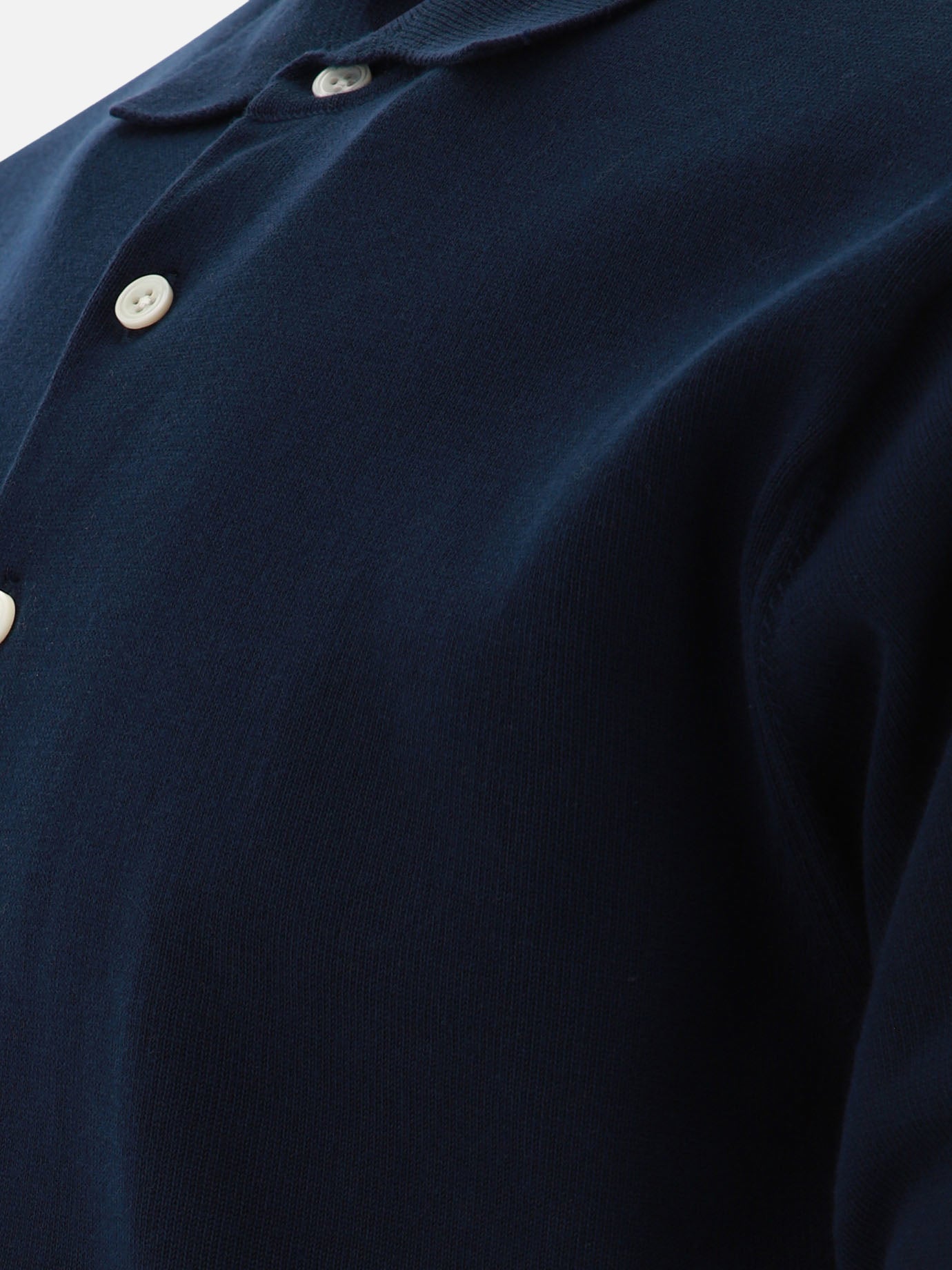 Polo shirts with buttons Solid colour  Blue - Beams Plus Men | PDP | VIETTI Online Store | thumbnail_4
