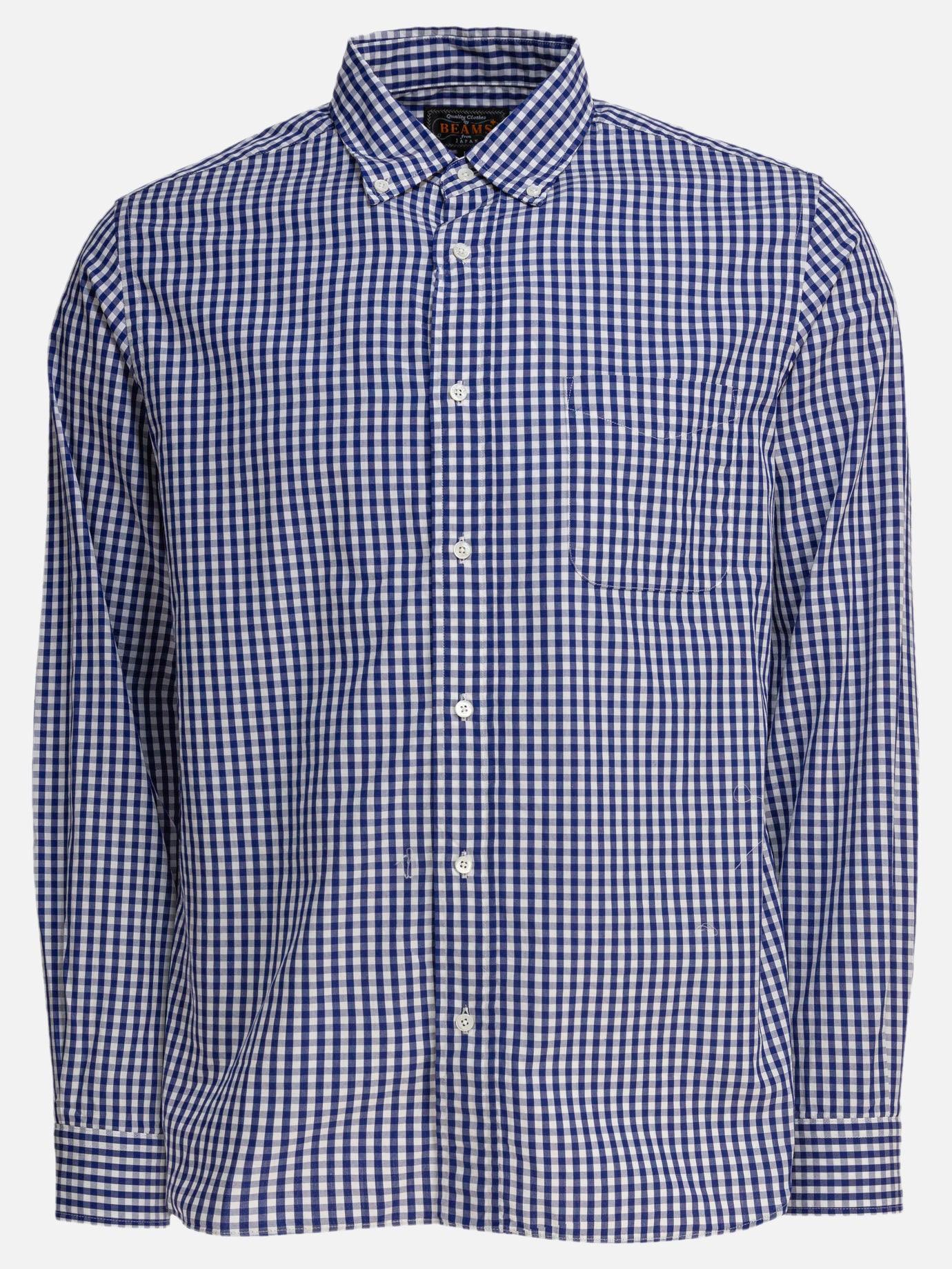 Casual shirts Gingham  Blue - Beams Plus Men | PDP | VIETTI Online Store | thumbnail