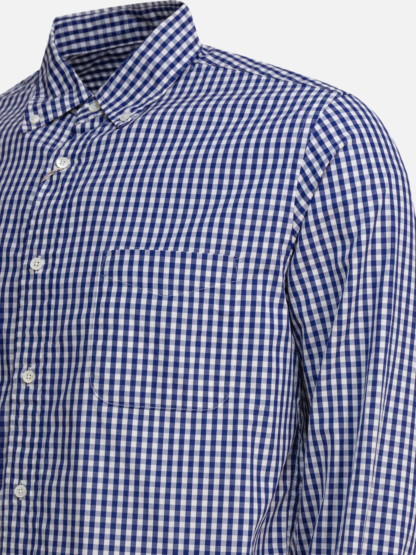 Casual shirts Gingham  Blue - Beams Plus Men | PDP | VIETTI Online Store | thumbnail_4