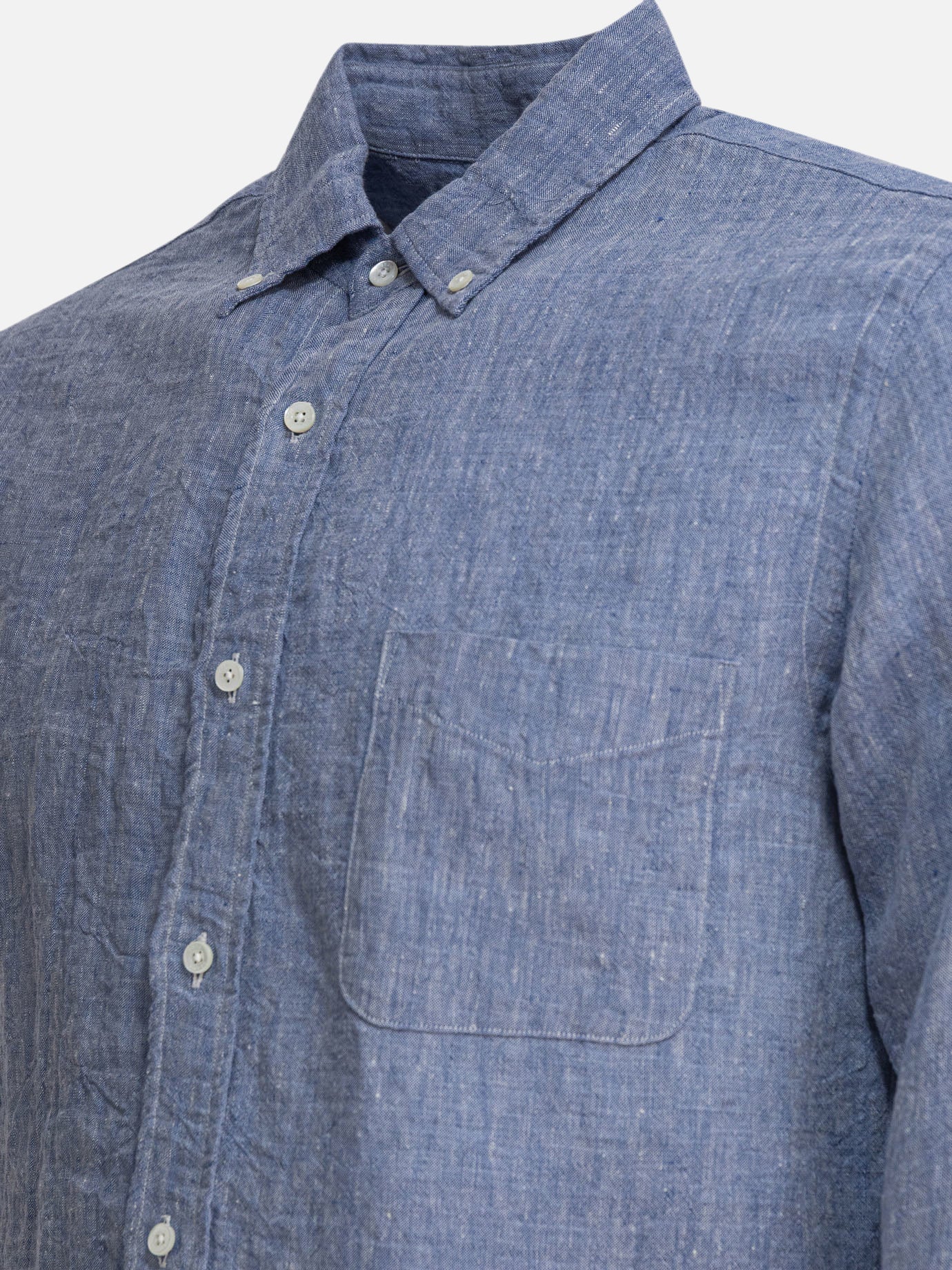Beams Plus "Lily Yarn" sweater Light blue