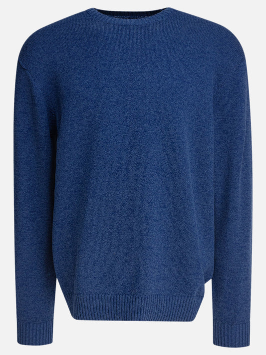 Beams Plus "Lily Yarn" sweater 10301686_S Blue 1