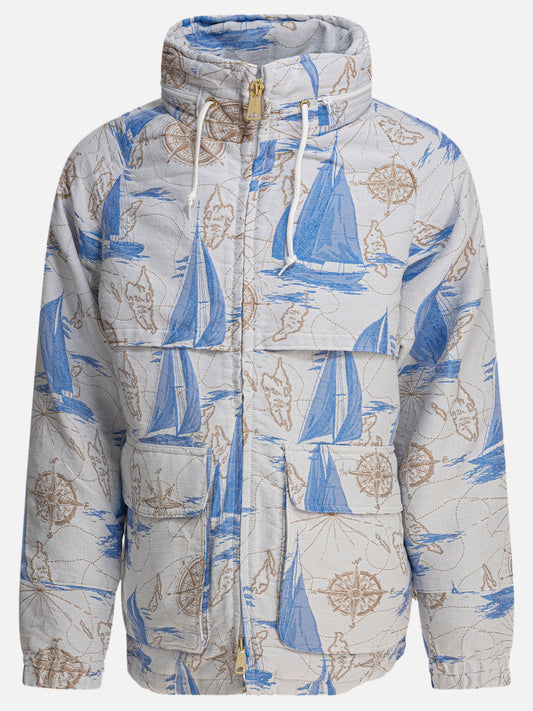 Quilted & Utility Jackets Print  Light blue - Beams Plus Men | PLP | VIETTI Online Store 
