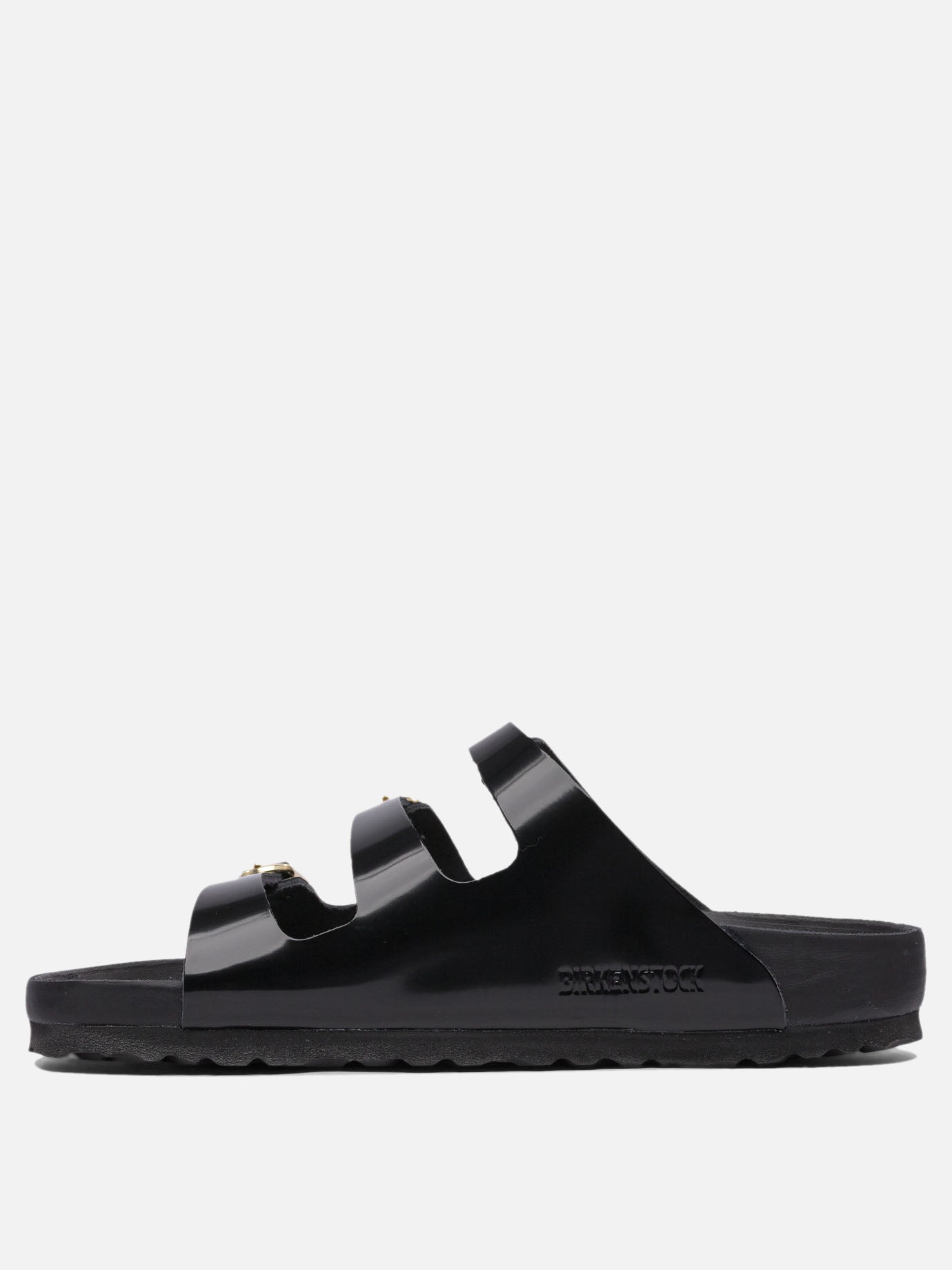 Flat sandals 100% leather - 100% eva  Black - Birkenstock Women | PDP | VIETTI Online Store | thumbnail_3