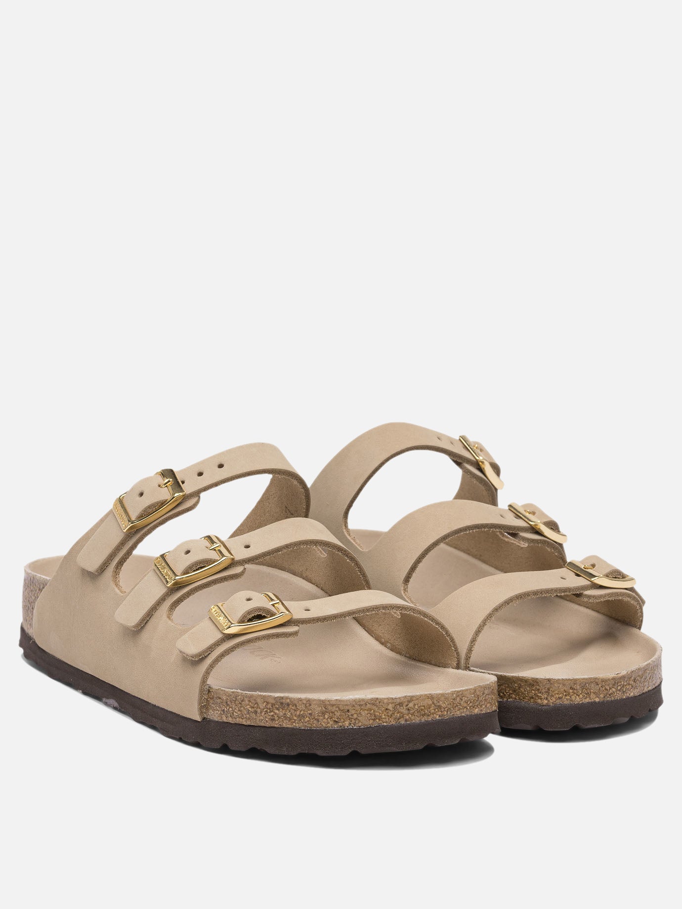 Flat sandals 100% leather - 100% eva  Beige - Birkenstock Women | PDP | VIETTI Online Store | thumbnail_2
