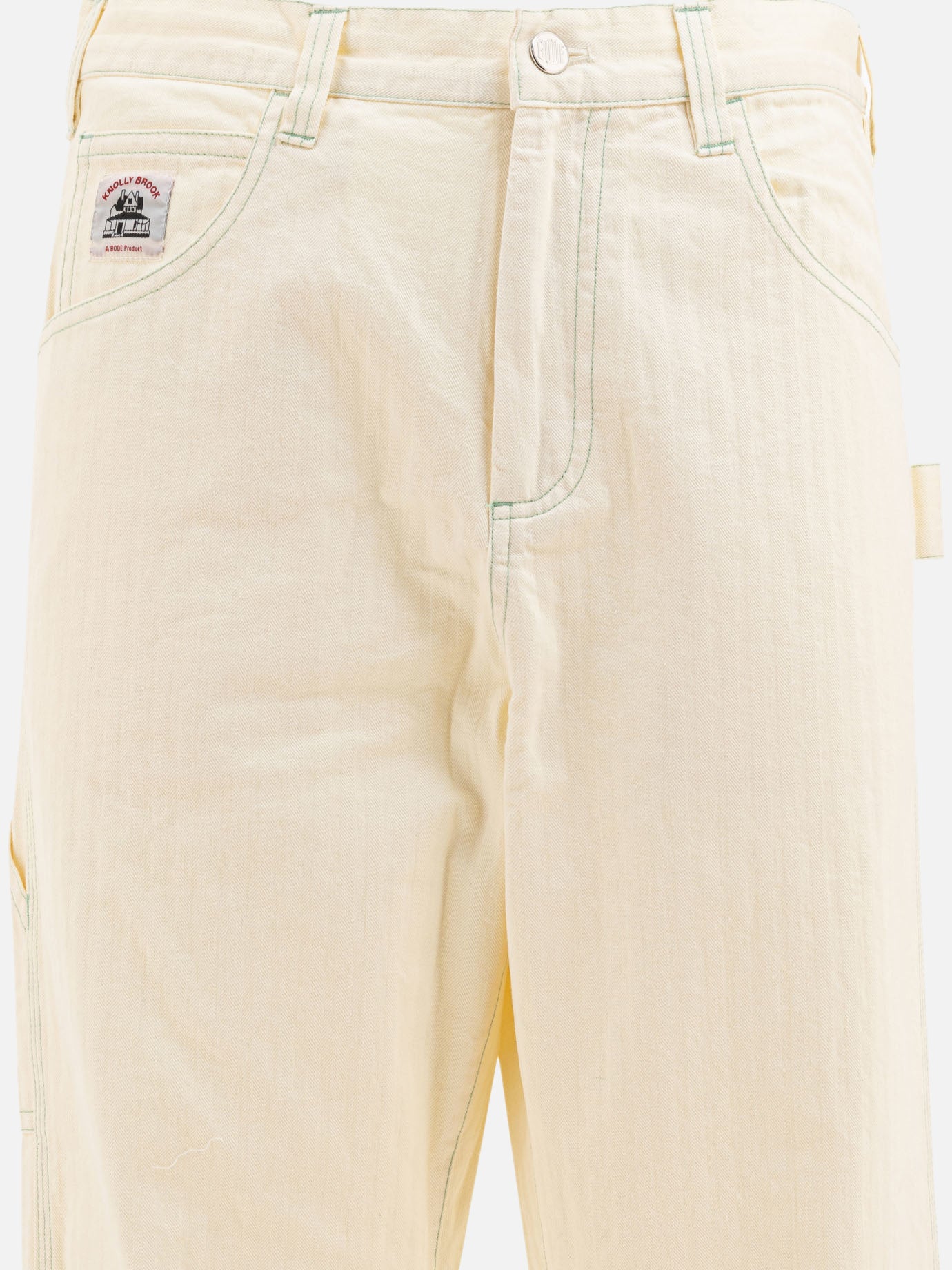 Work pants Solid colour  White - Bode Men | PDP | VIETTI Online Store | thumbnail_3
