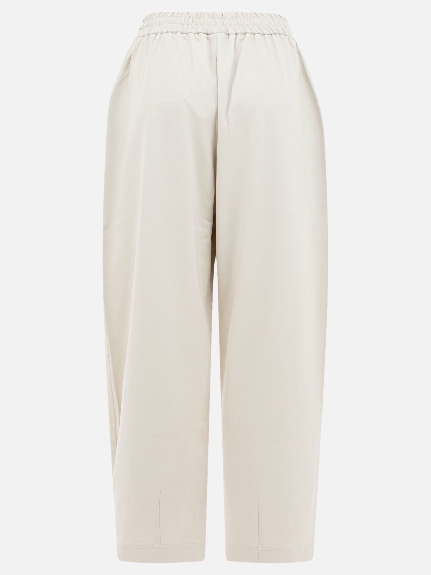 Sport trousers Solid colour  White - Brunello Cucinelli Women | PDP | VIETTI Online Store | thumbnail_2