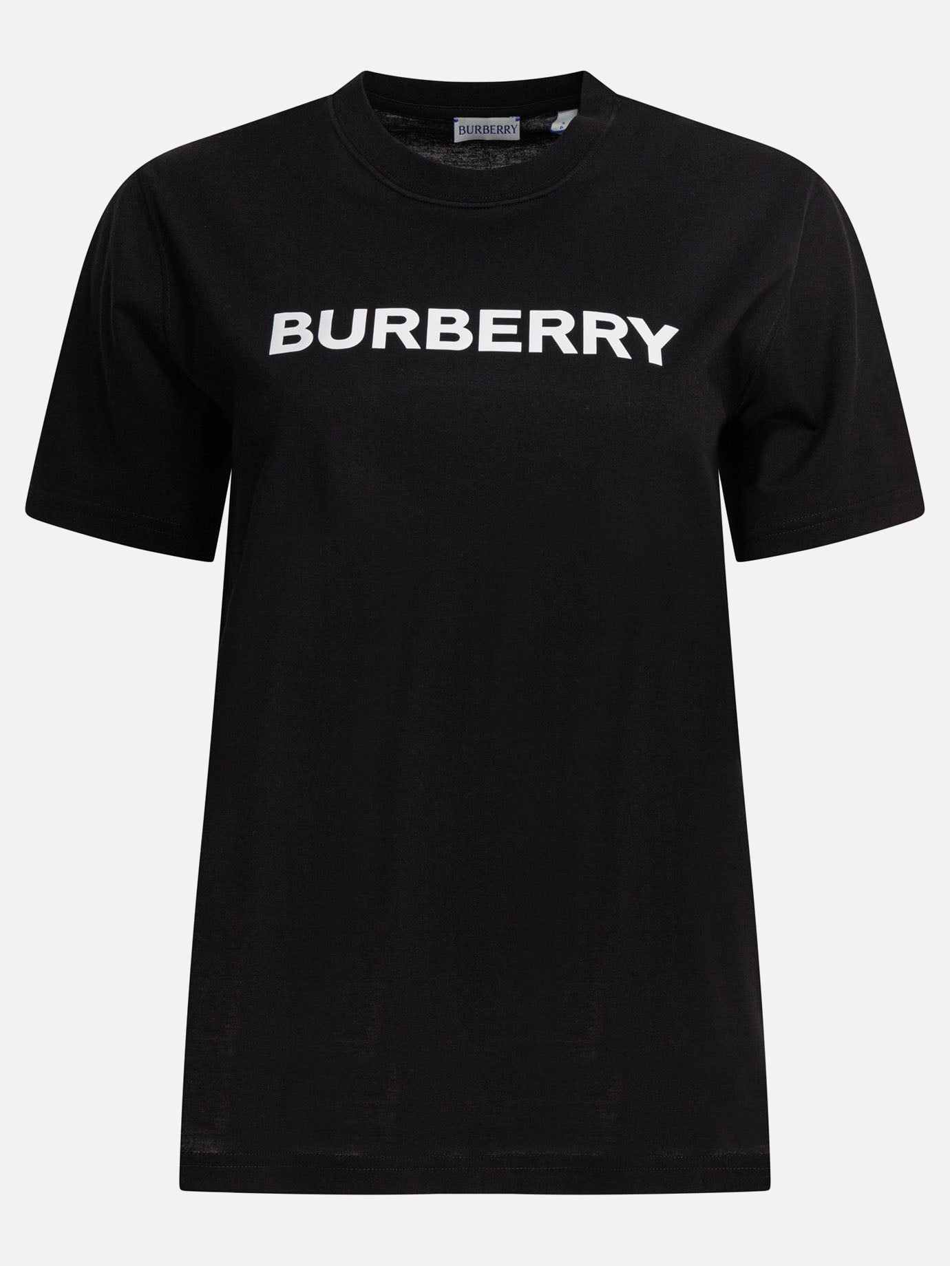 Crewneck t-shirts Logo  Black - Burberry Women | PDP | VIETTI Online Store | Zoom-Modal
