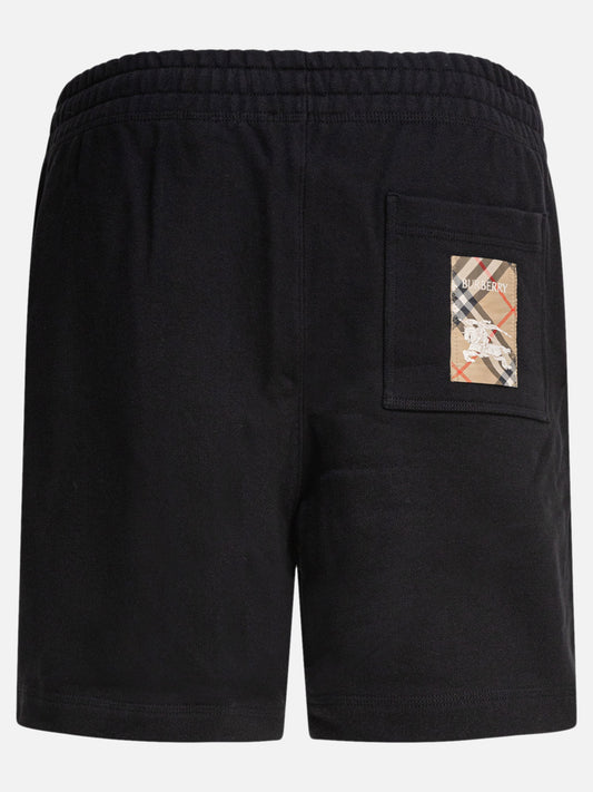 Sweat shorts Solid colour  Black - Burberry Women | PLP | VIETTI Online Store | 2
