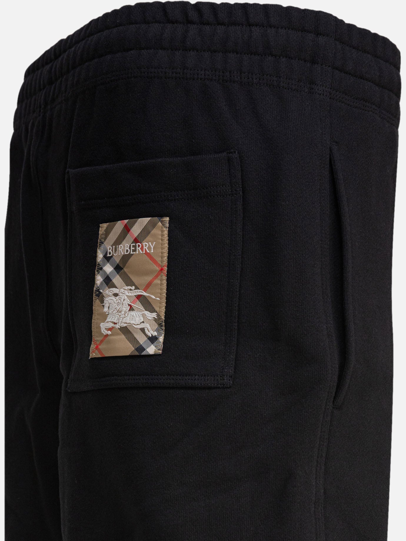 Sweat shorts Solid colour  Black - Burberry Women | PDP | VIETTI Online Store | thumbnail_4