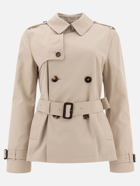 Raincoats & Trench coats Solid colour  Brown - Burberry Women | PLP | VIETTI Online Store 
