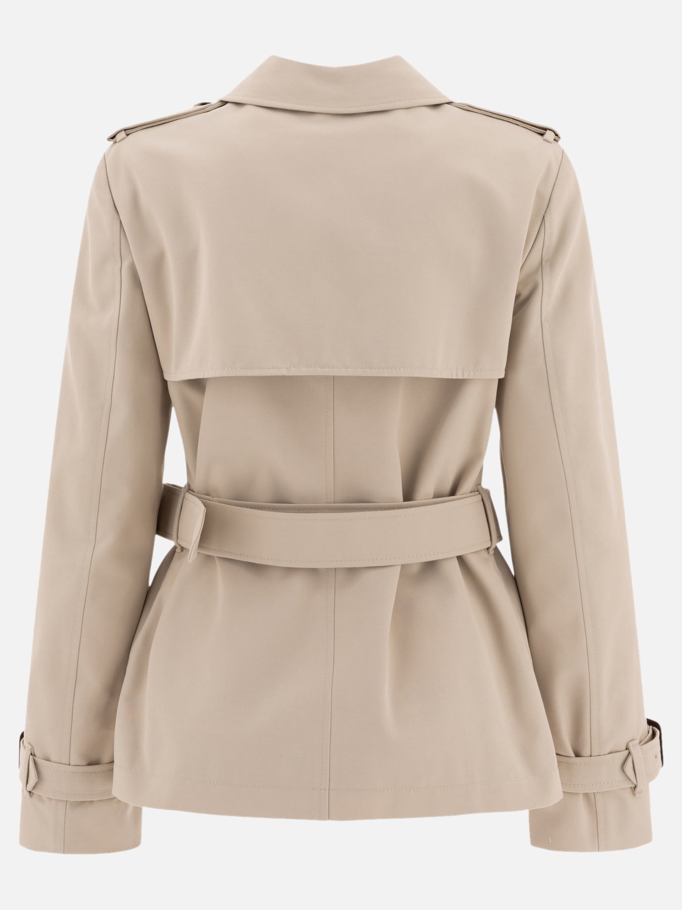 Burberry Cotton blend trench jacket 14972264_08 Brown thumbnail_2
