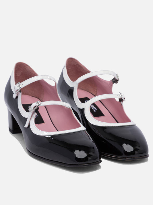 Mary Jane 100% calf leather - 100% calf leather  Black - Carel Women | PDP | VIETTI Online Store | 2
