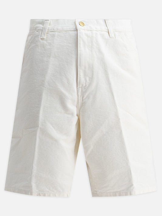 Carhartt WIP "Single Knee" Shorts 17996737_30 White 1
