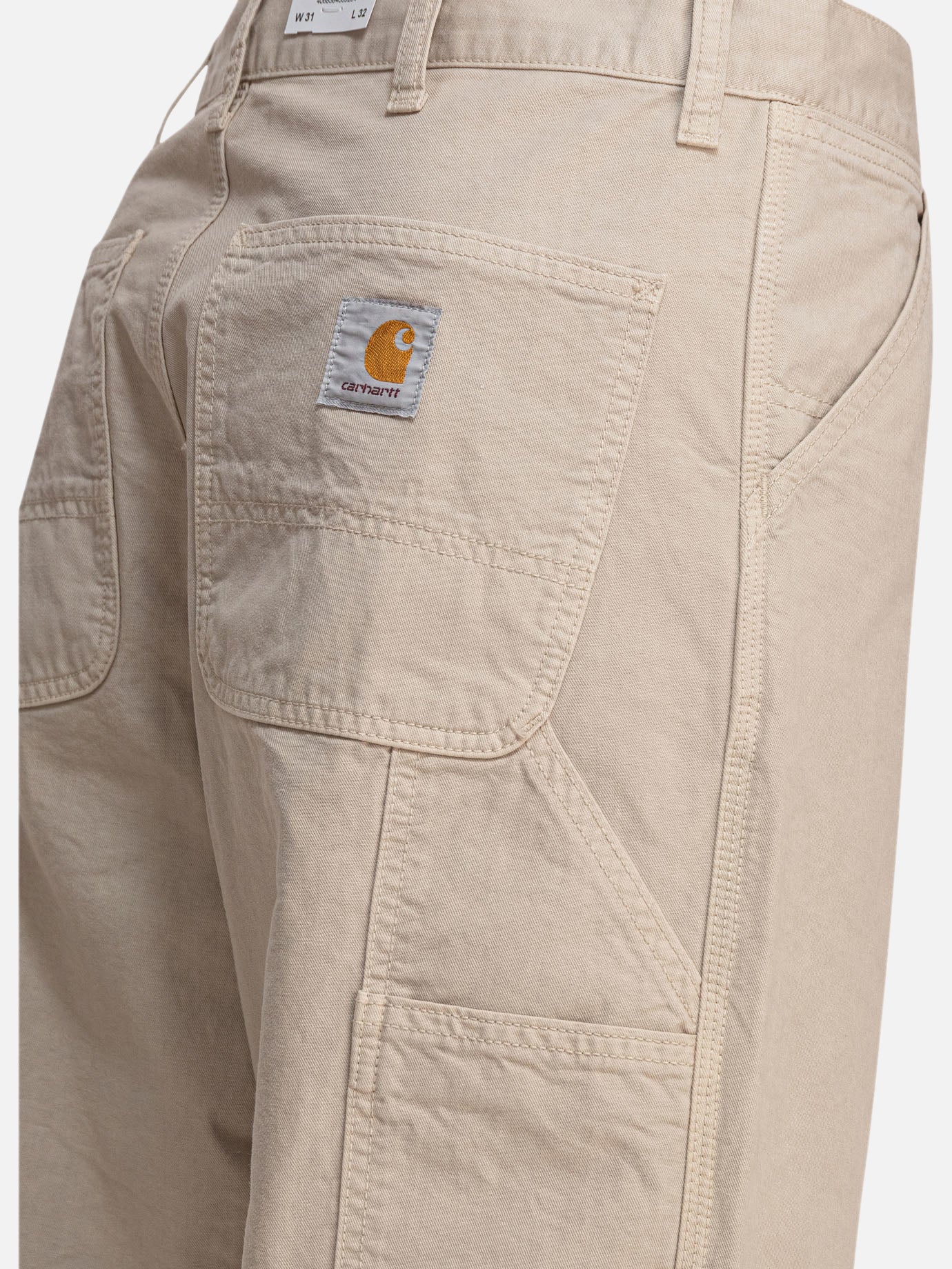 Carhartt WIP &quot;Single Knee&quot; trousers 10726694_29 Beige thumbnail_4