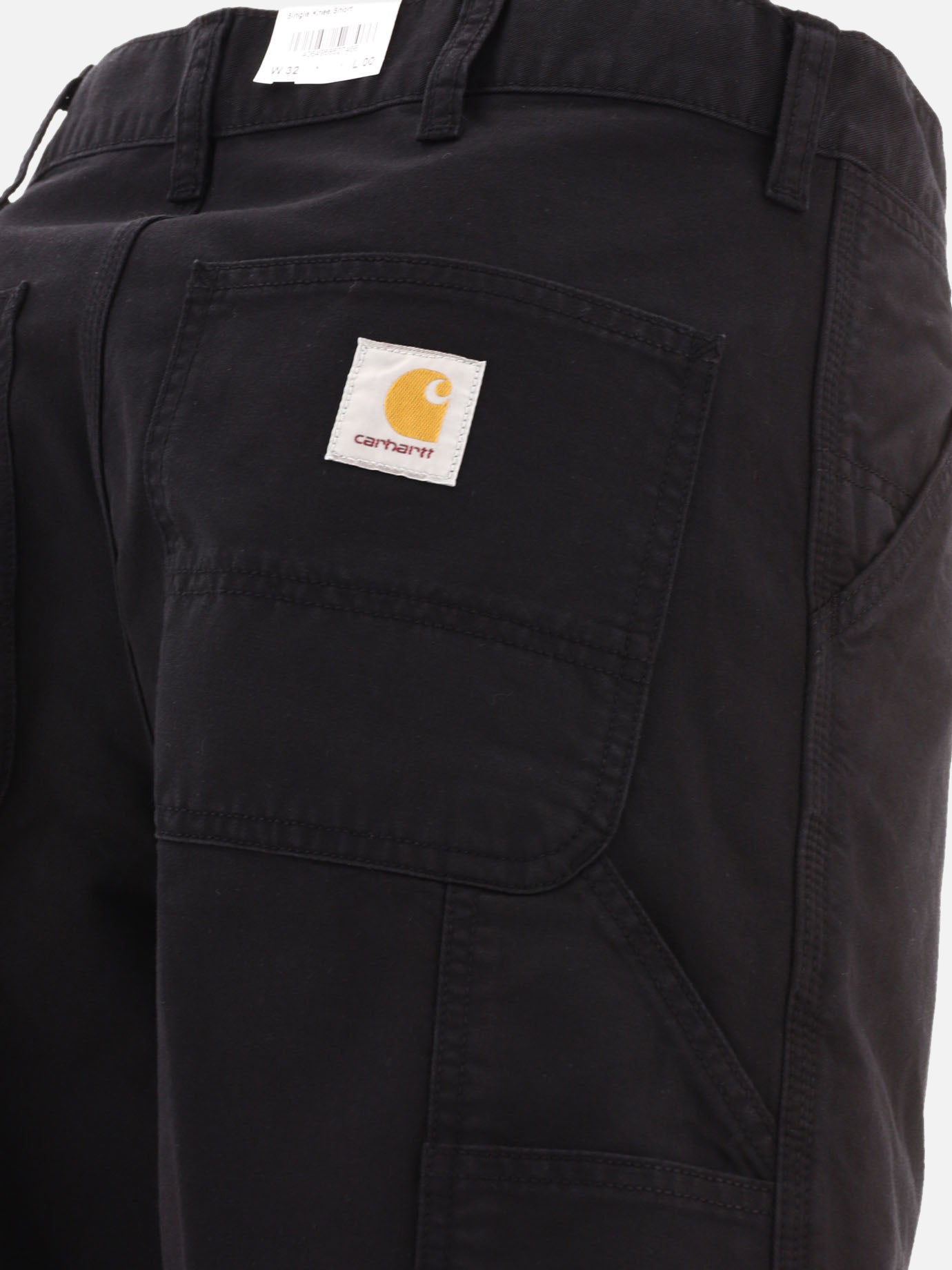 Carhartt WIP &quot;Single Knee&quot; Shorts 19861909_29 Black thumbnail_4
