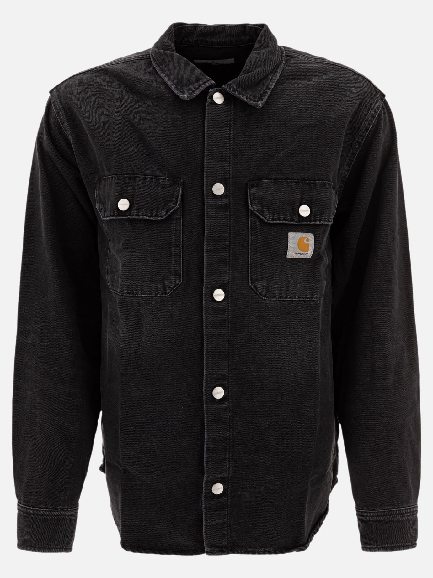 Overshirt jackets Logo  Black - Carhartt WIP Men | PDP | VIETTI Online Store | thumbnail